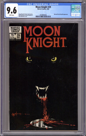 Moon Knight Vol 1 29 CGC 9.6 (NM+) (1983)