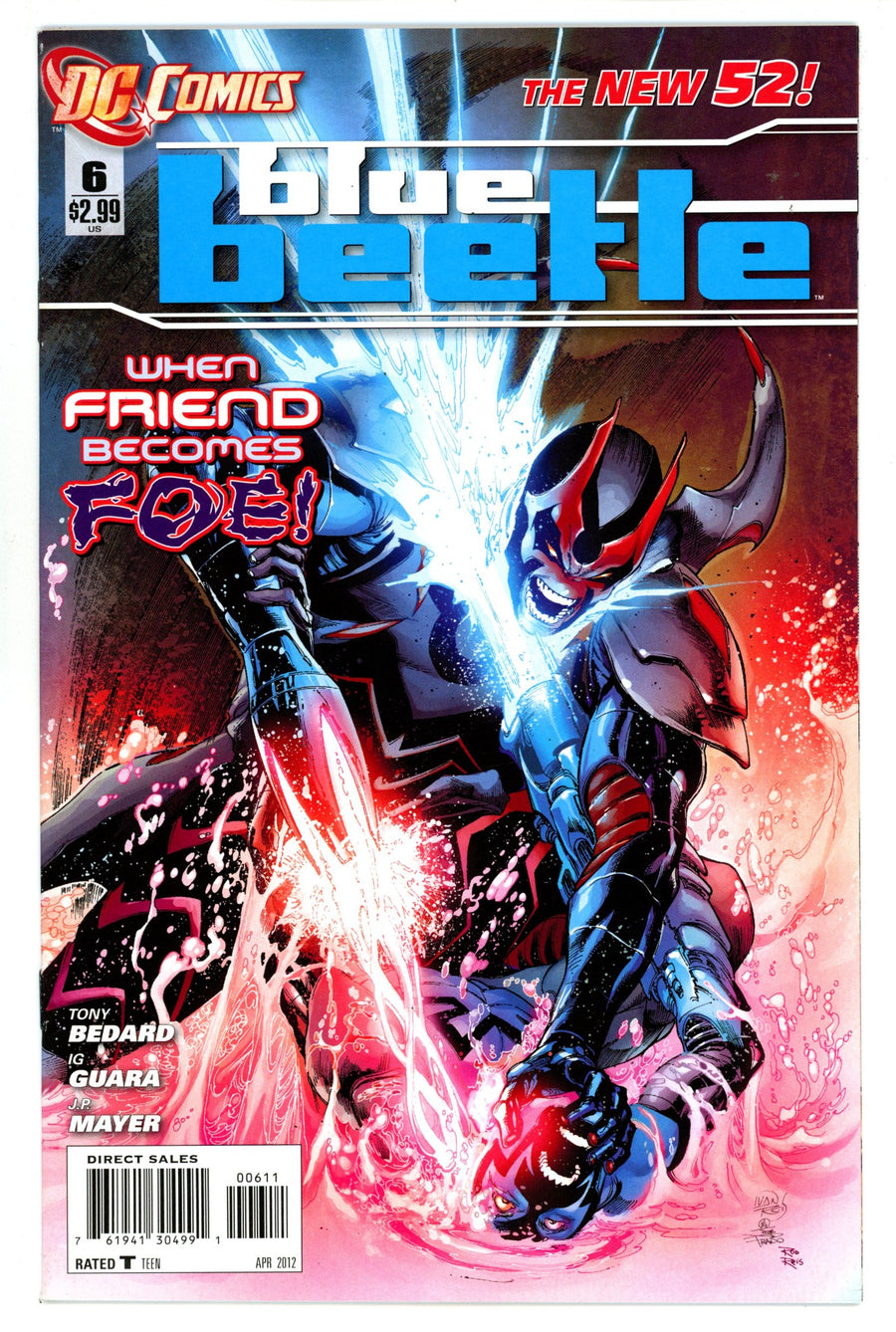 Blue Beetle Vol 9 6 High Grade (2012) 