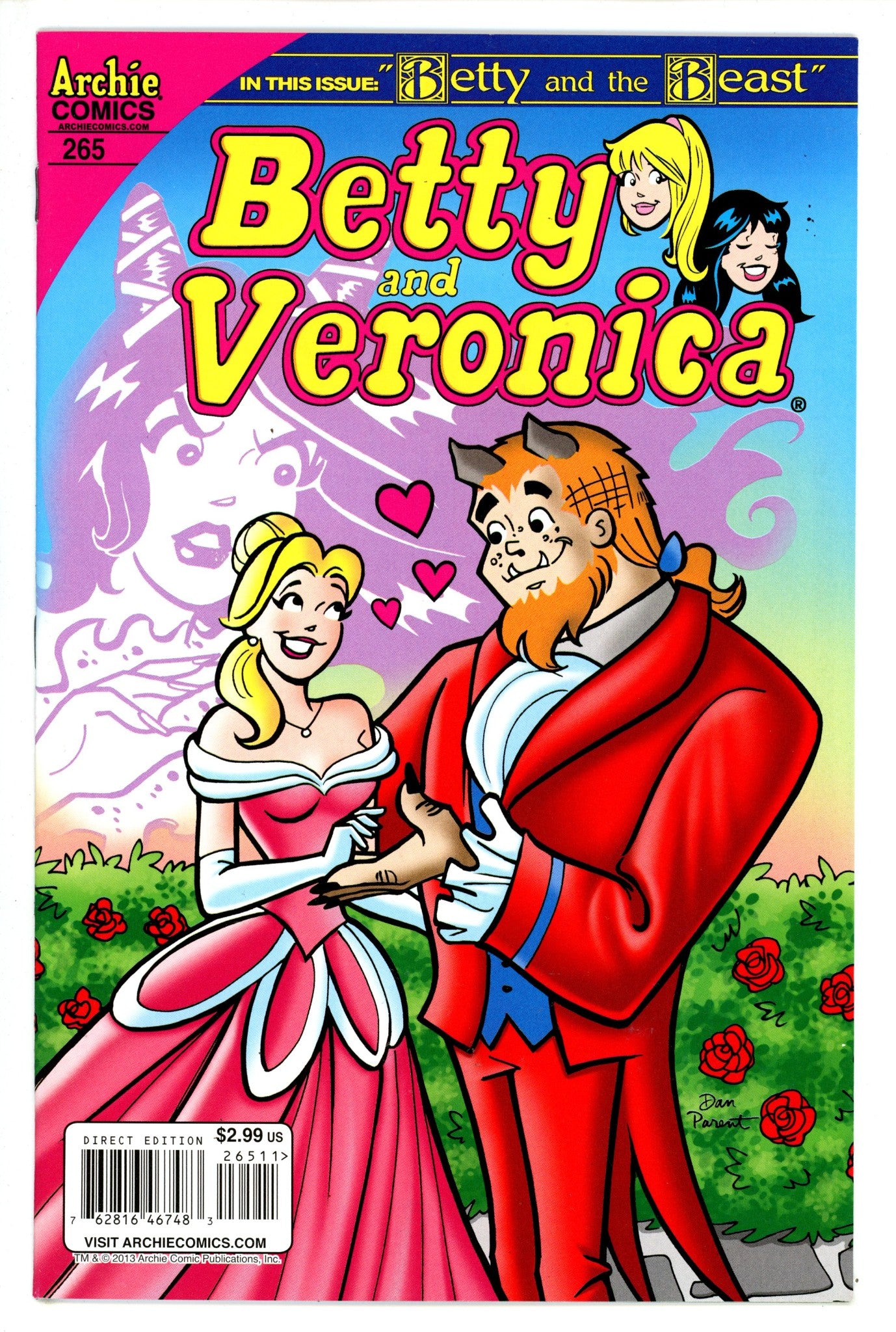 Betty and Veronica Vol 1 265 High Grade (2013) 