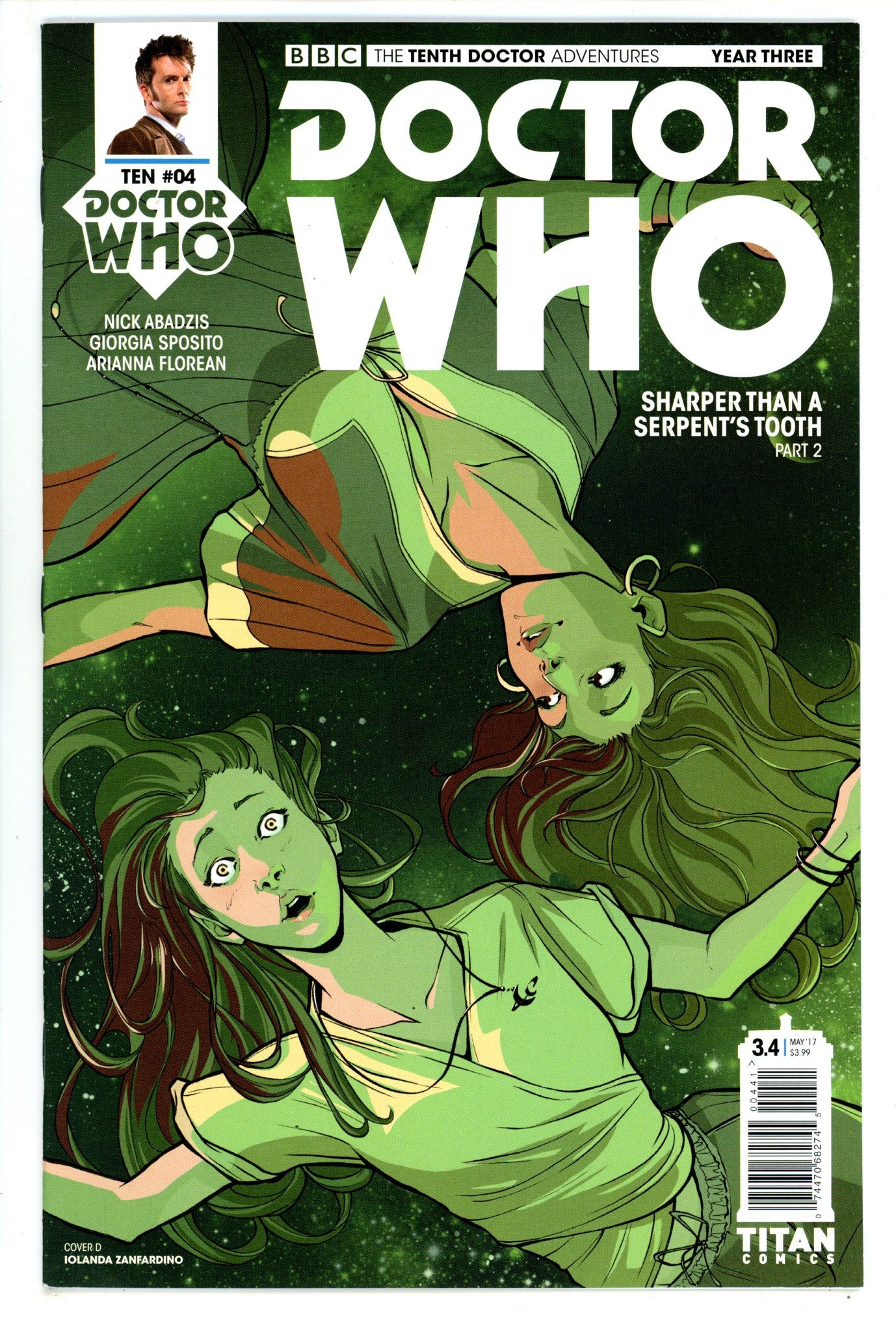 Doctor Who: The Tenth Doctor, Year Three 4 High Grade (2017) 