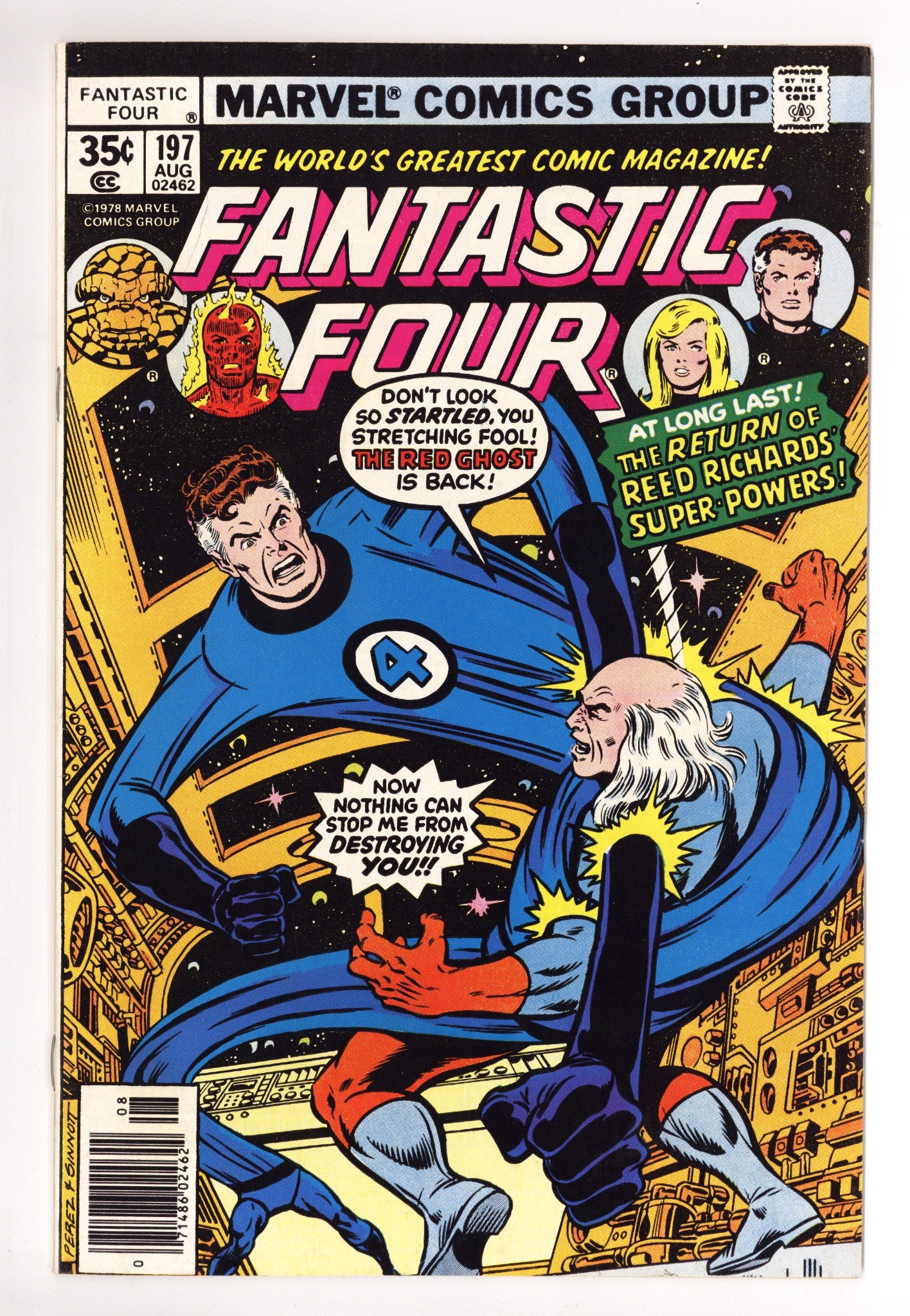 Fantastic Four Vol 1 197 Mid Grade (1978) 