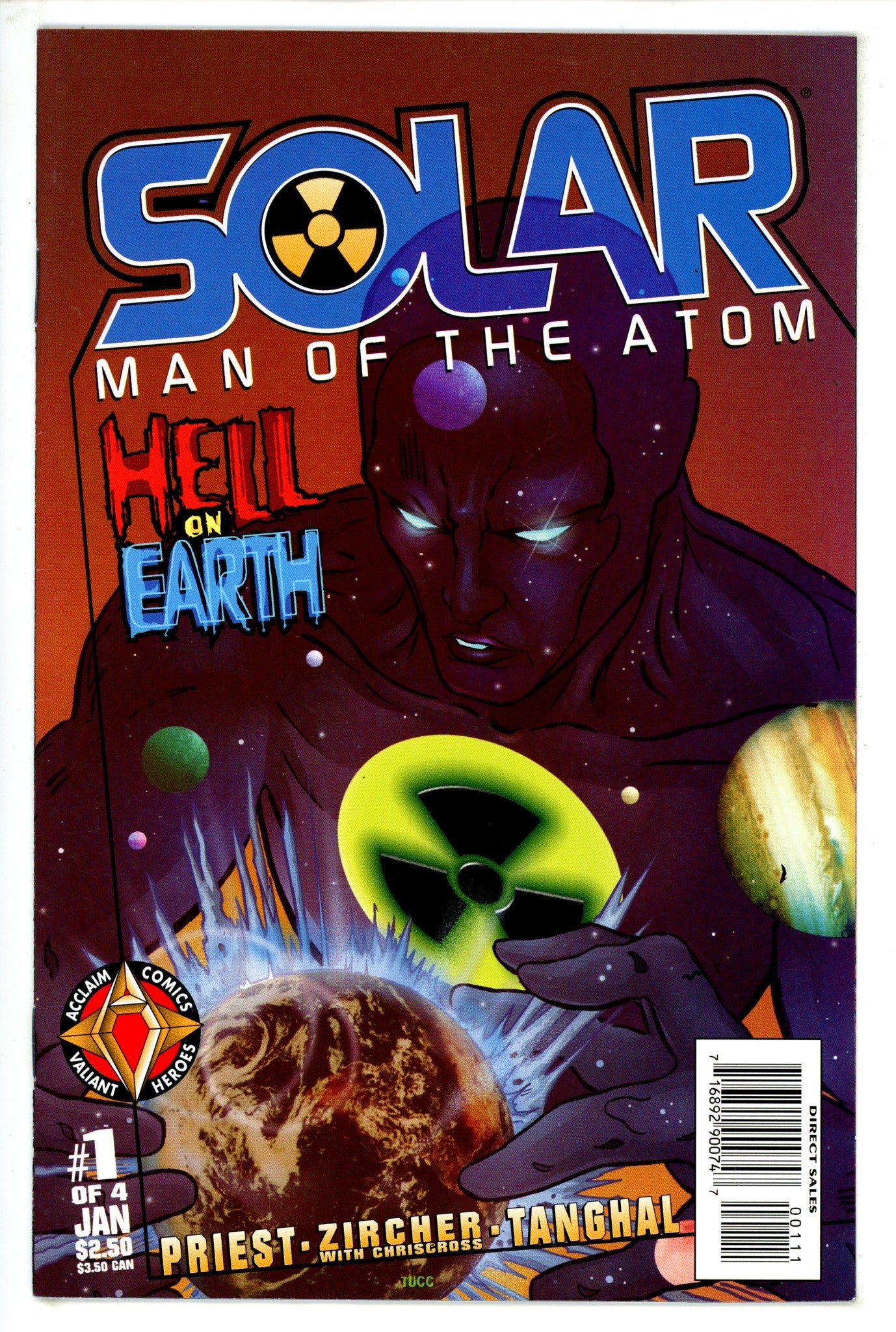 Solar, Man of the Atom: Hell on Earth Vol 1 1 (1998)