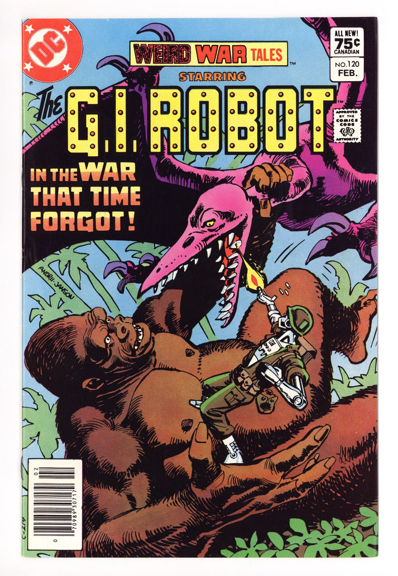 Weird War Tales Vol 1 120 FN/VF (7.0) (1983) Canadian Price Variant 