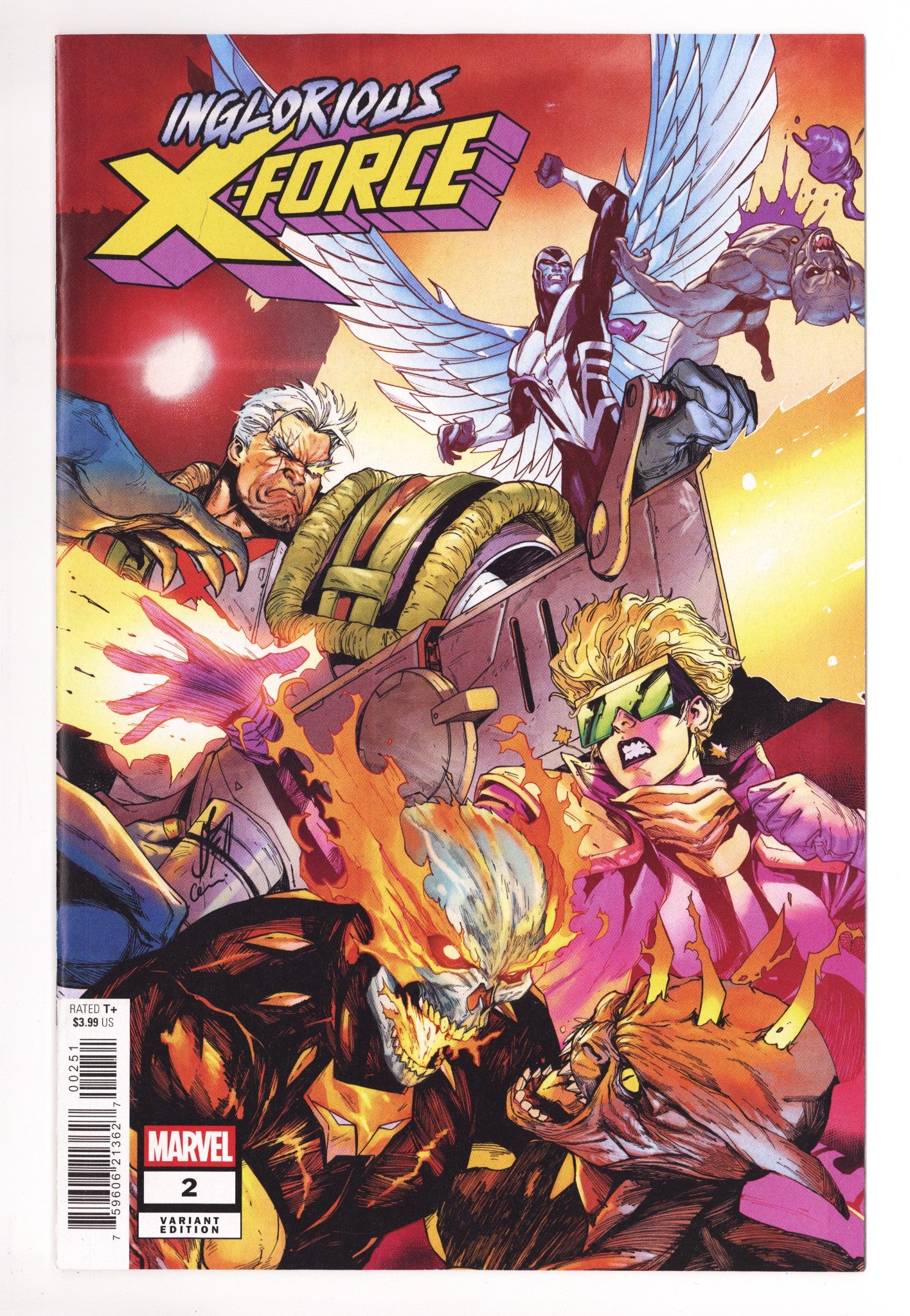 Inglorious X-Force 2 Caselli Variant (2025)
