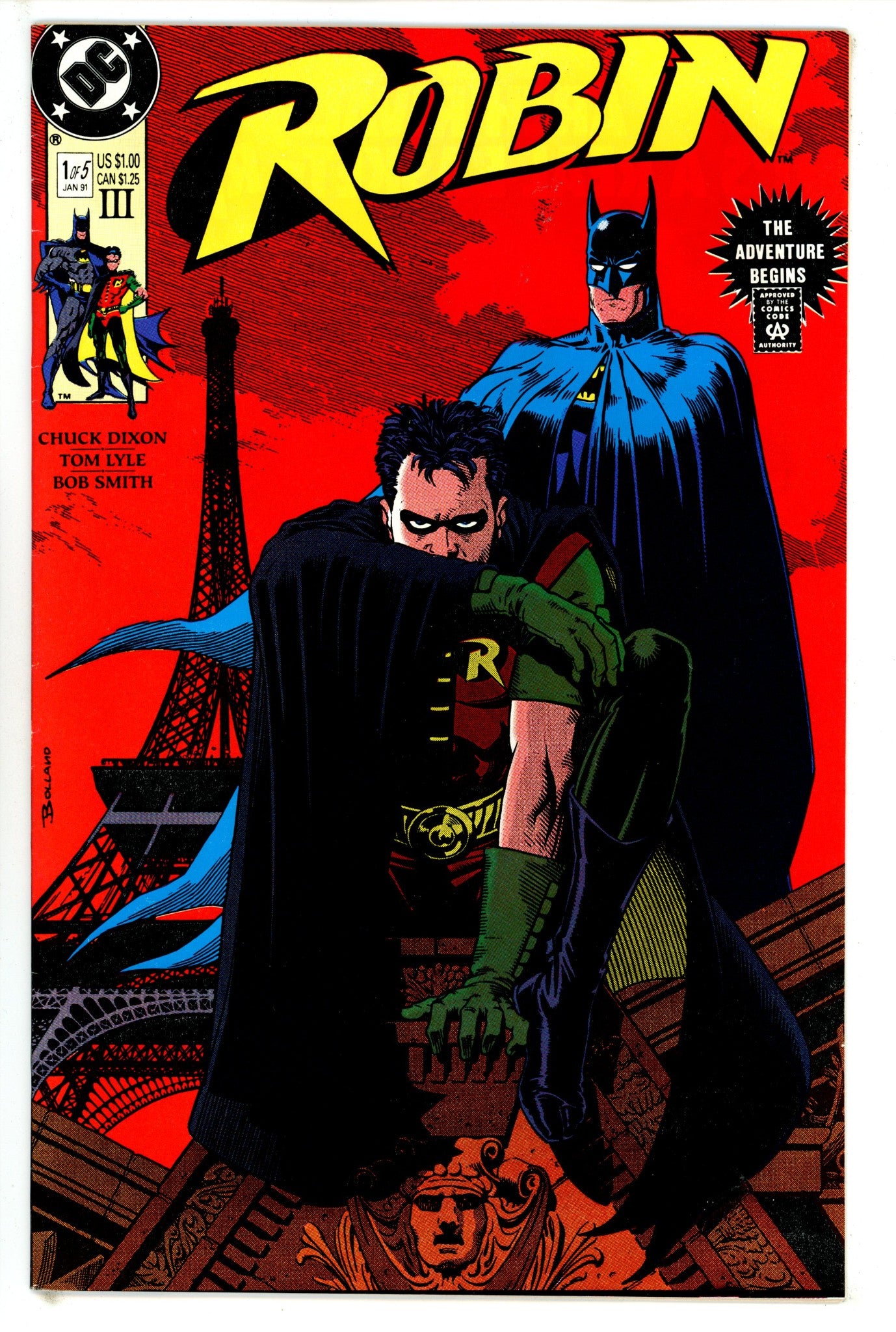 Robin Vol 1 1 3Rd Print (1990)