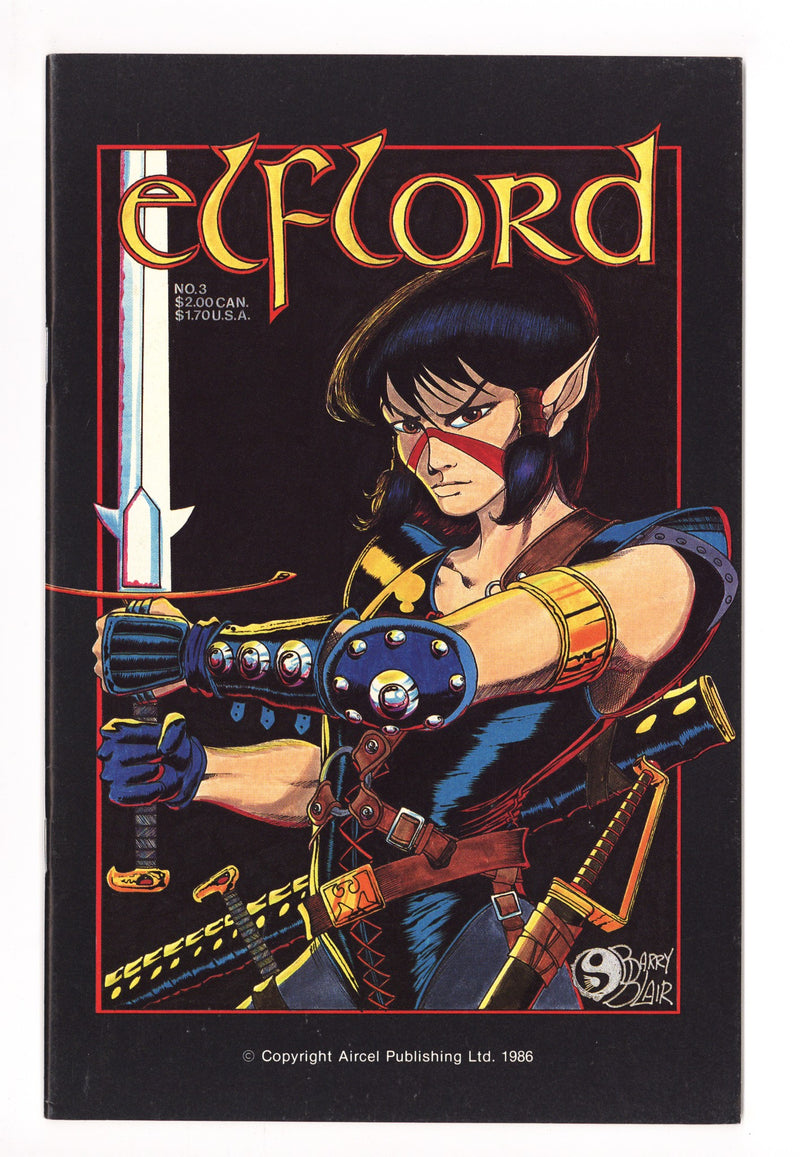 Elflord Vol 1 3 High Grade (1986) 