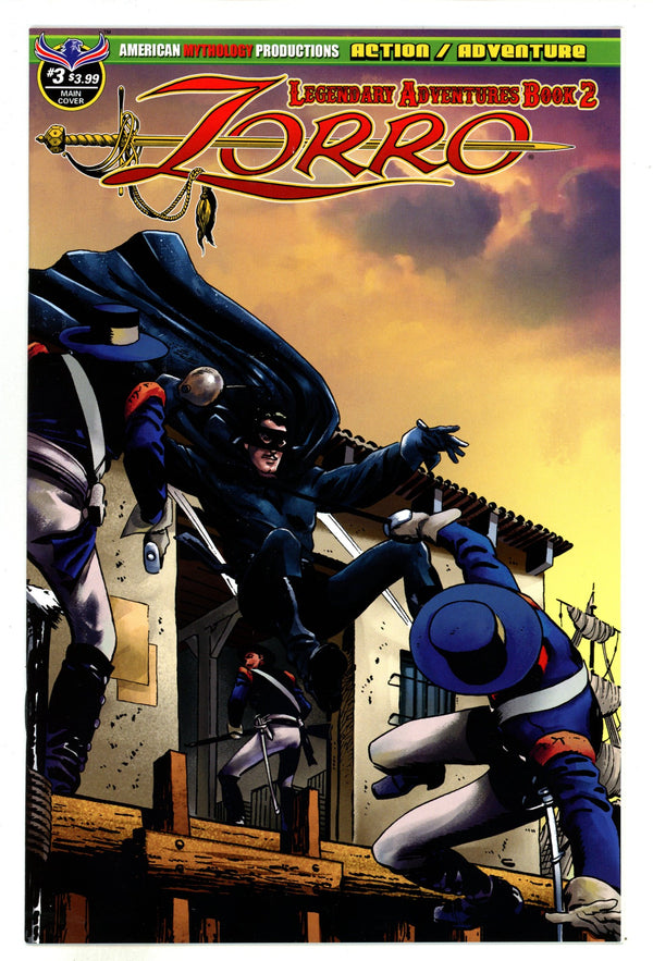 Zorro: Legendary Adventures Book 2 3 High Grade (2019)
