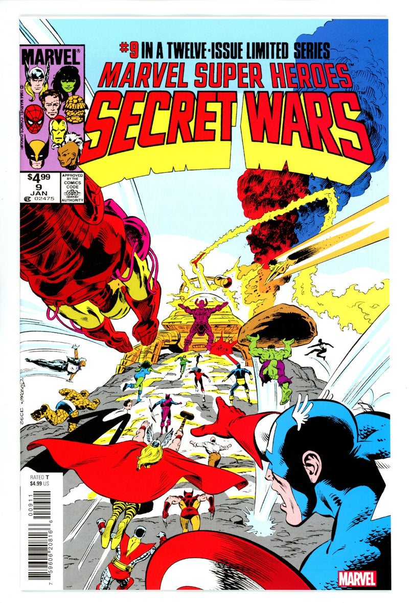 Marvel Super Heroes Secret Wars 9 Facsimile (2024)