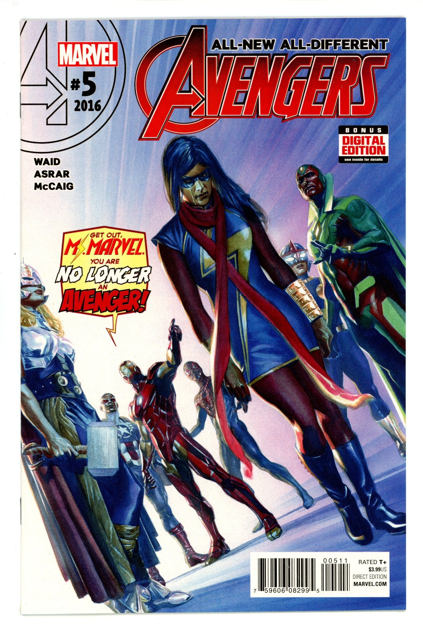 All-New, All-Different Avengers Vol 1 5 High Grade (2016) 