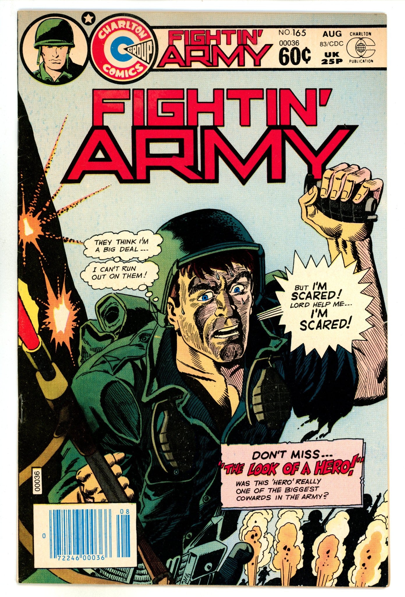 Fightin' Army 165 FN/VF (7.0) (1983) 