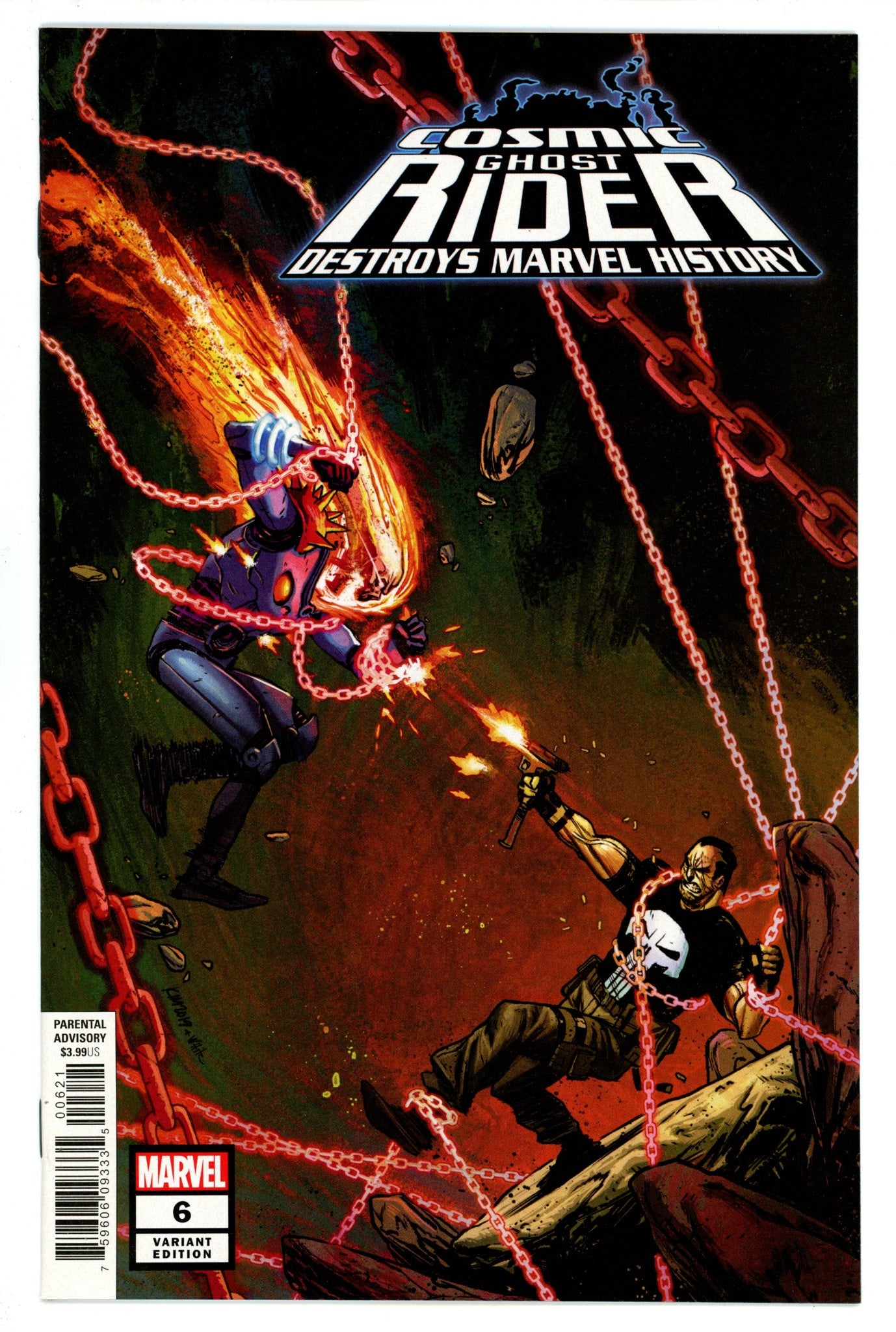 Cosmic Ghost Rider Destroys Marvel History 6 High Grade (2019) Jacinto Variant 