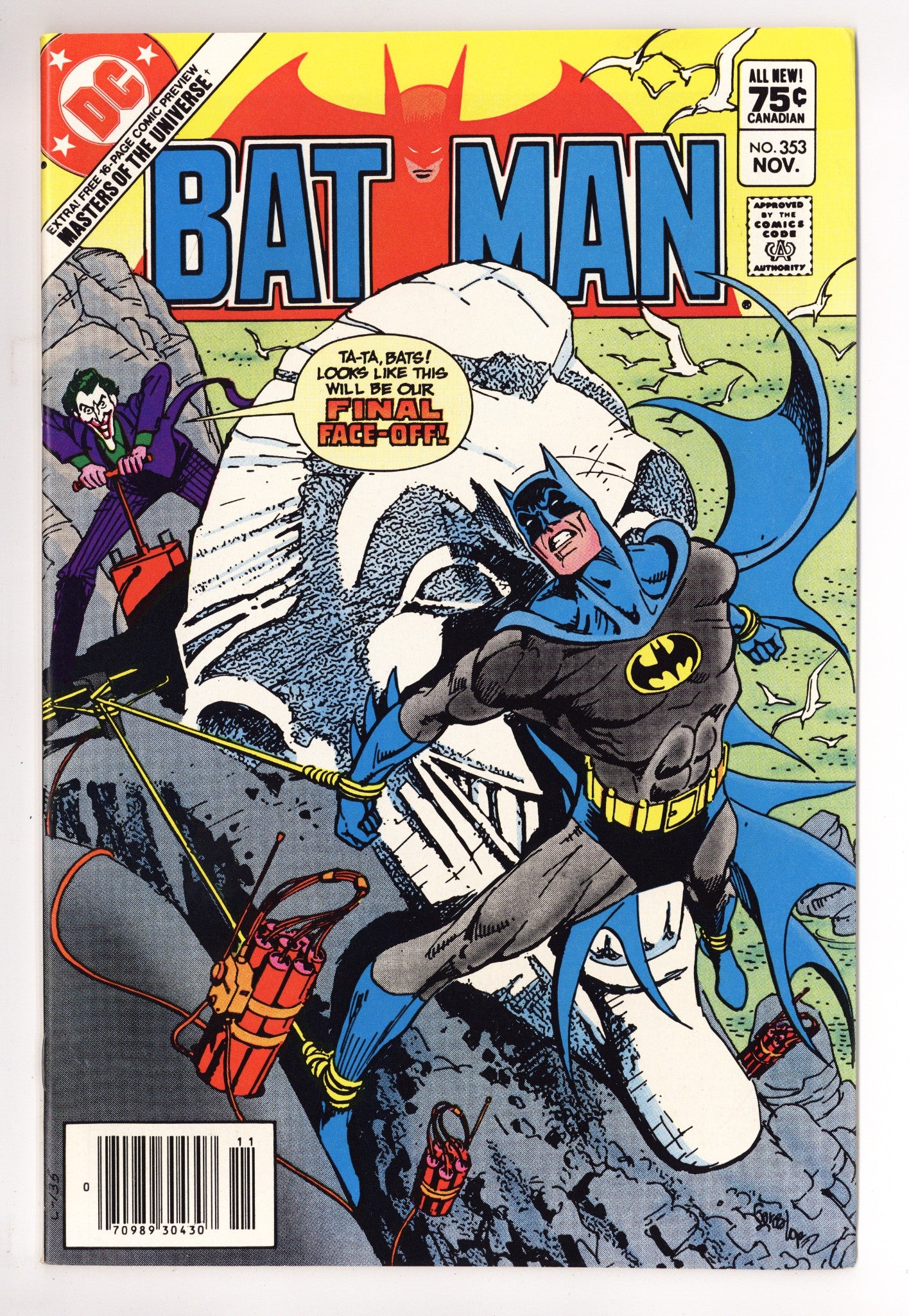 Batman Vol 1 353 NM- (9.2) (1982) Canadian Price Variant 