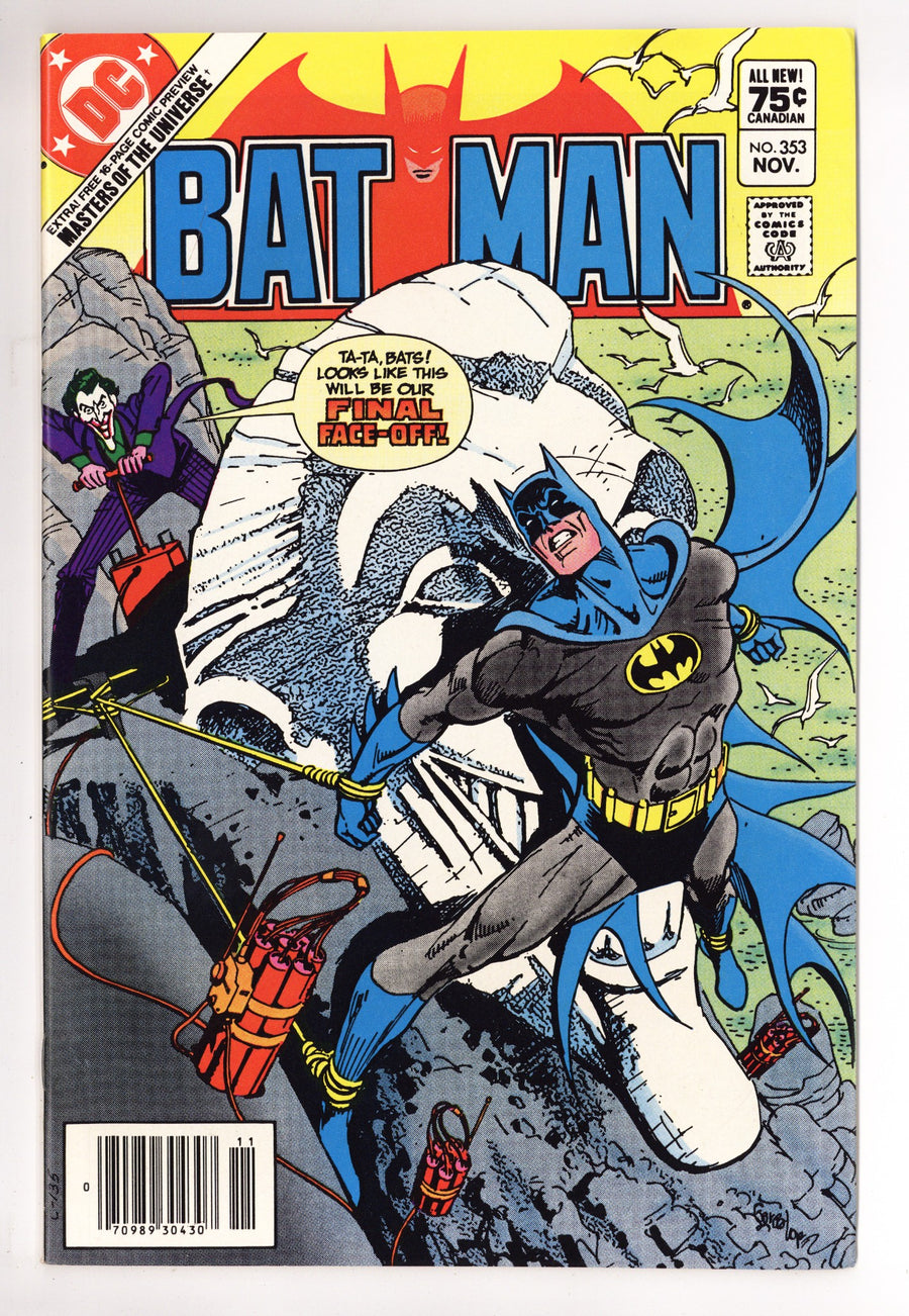 Batman Vol 1 353 NM- (9.2) (1982) Canadian Price Variant 