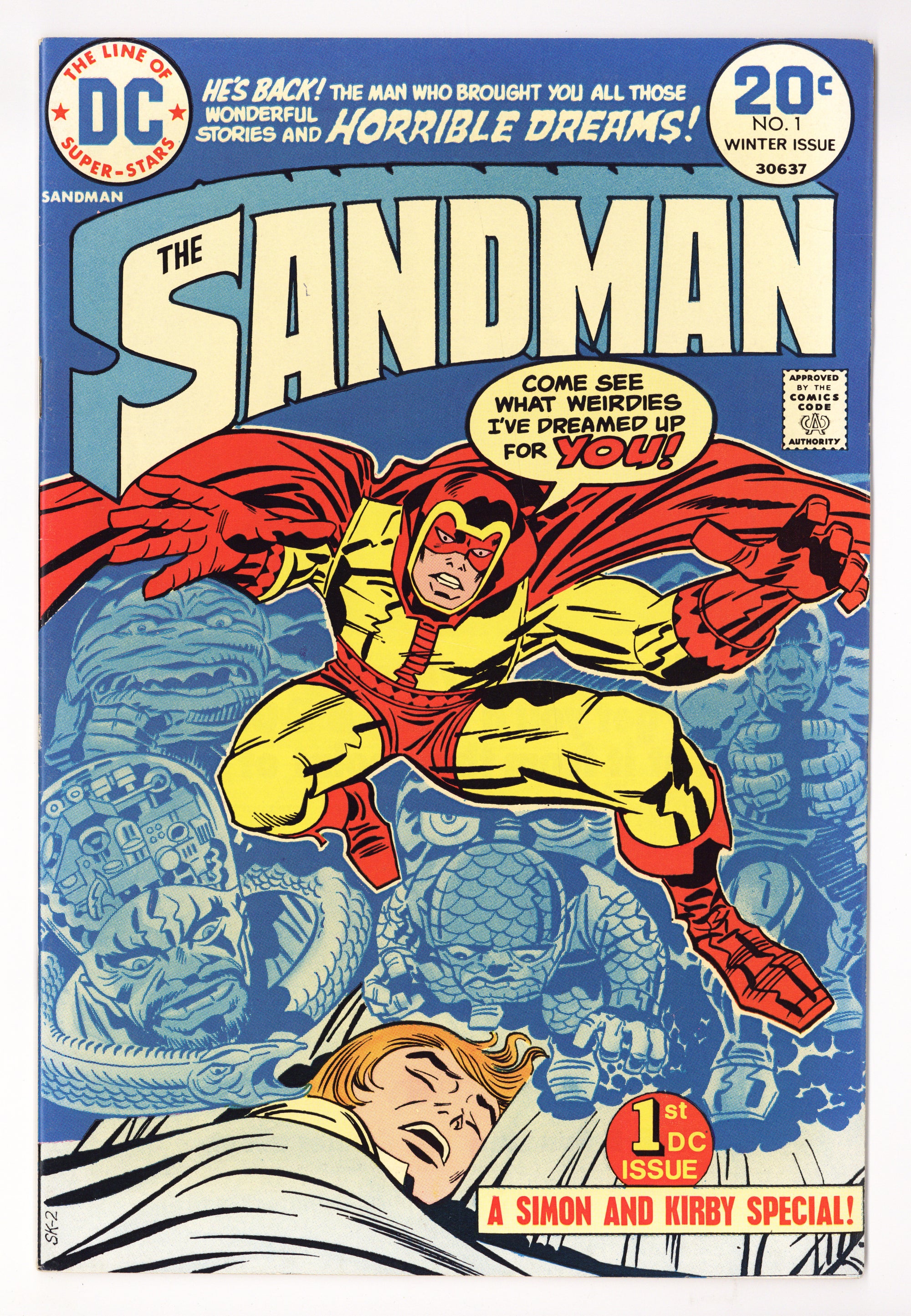 The Sandman Vol 1 1  FN+ (6.5)   (1974)        
