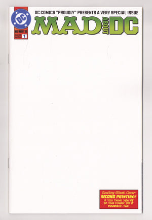 Mad About DC 1 2nd Print Blank Variant (2026)