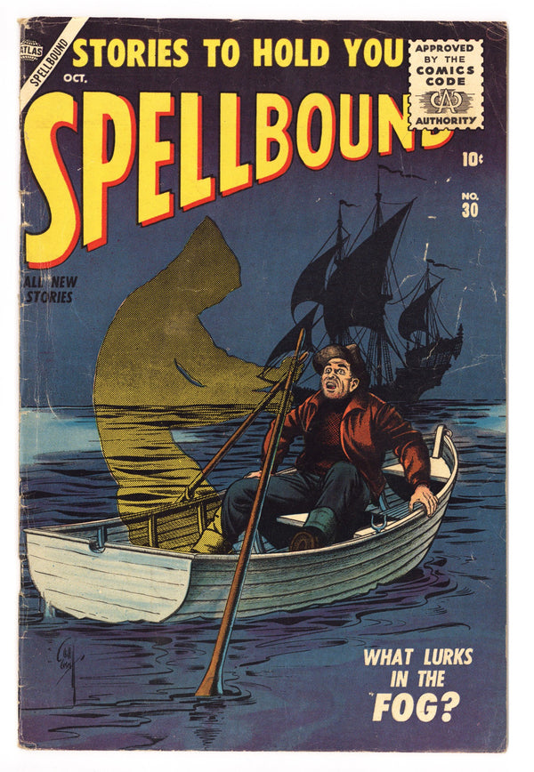 Spellbound Vol 1 30 VG- (3.5) (1956)