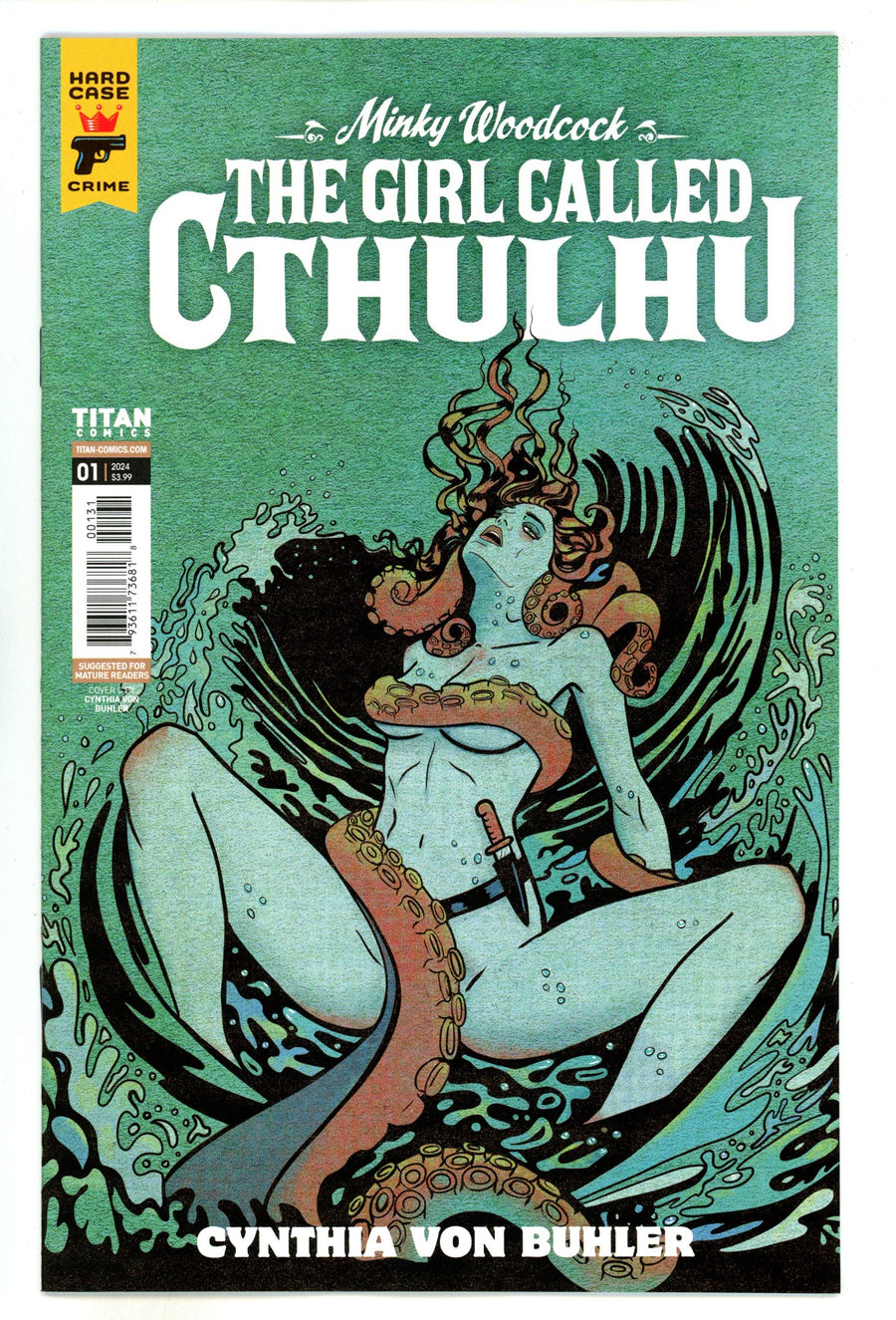 Minky Woodcock Girl Called Cthulhu 1 Buhler Variant (2024)