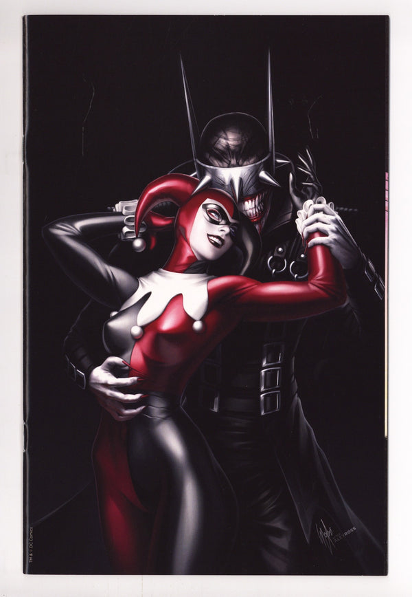 The Batman Who Laughs 1 NM (9.4) (2019) Louw Virgin Exclusive Variant