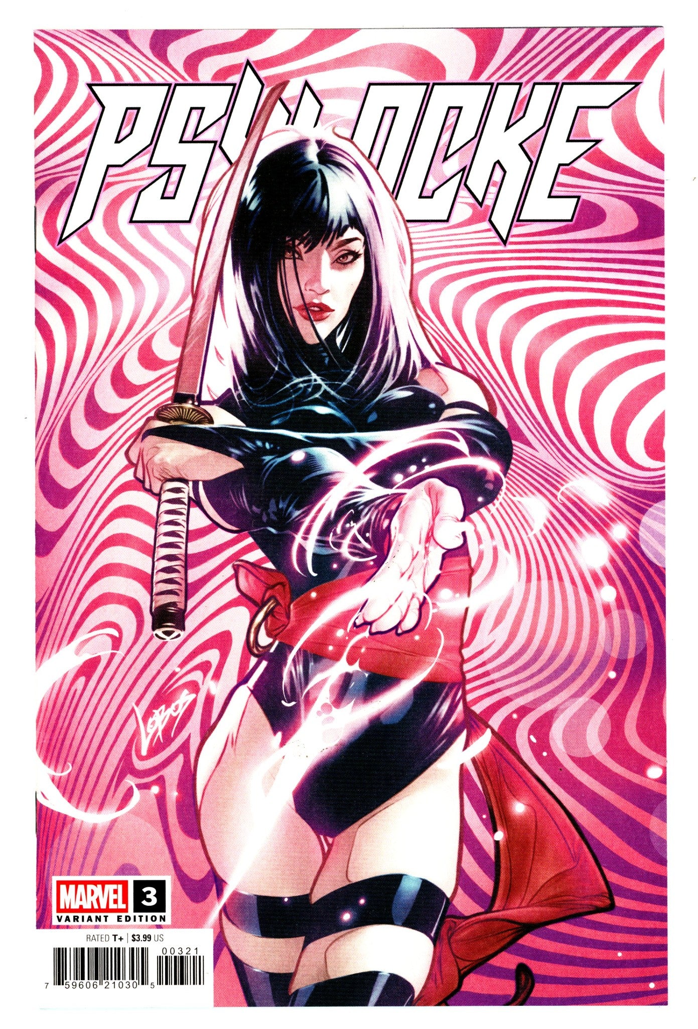 Psylocke Vol 2 3 Villalobos Variant (2025)