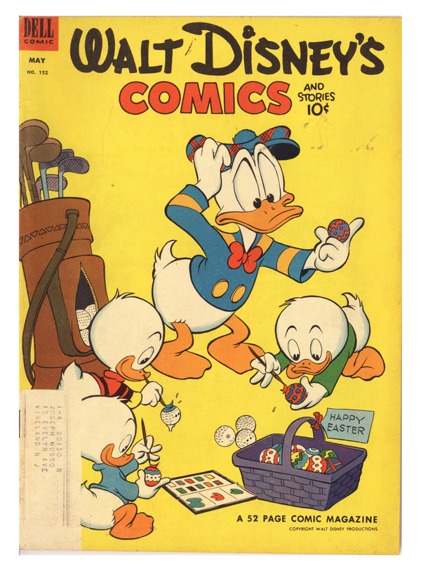 Walt Disney's Comics and Stories Vol 13 8 (152) FN (6.0) (1953)