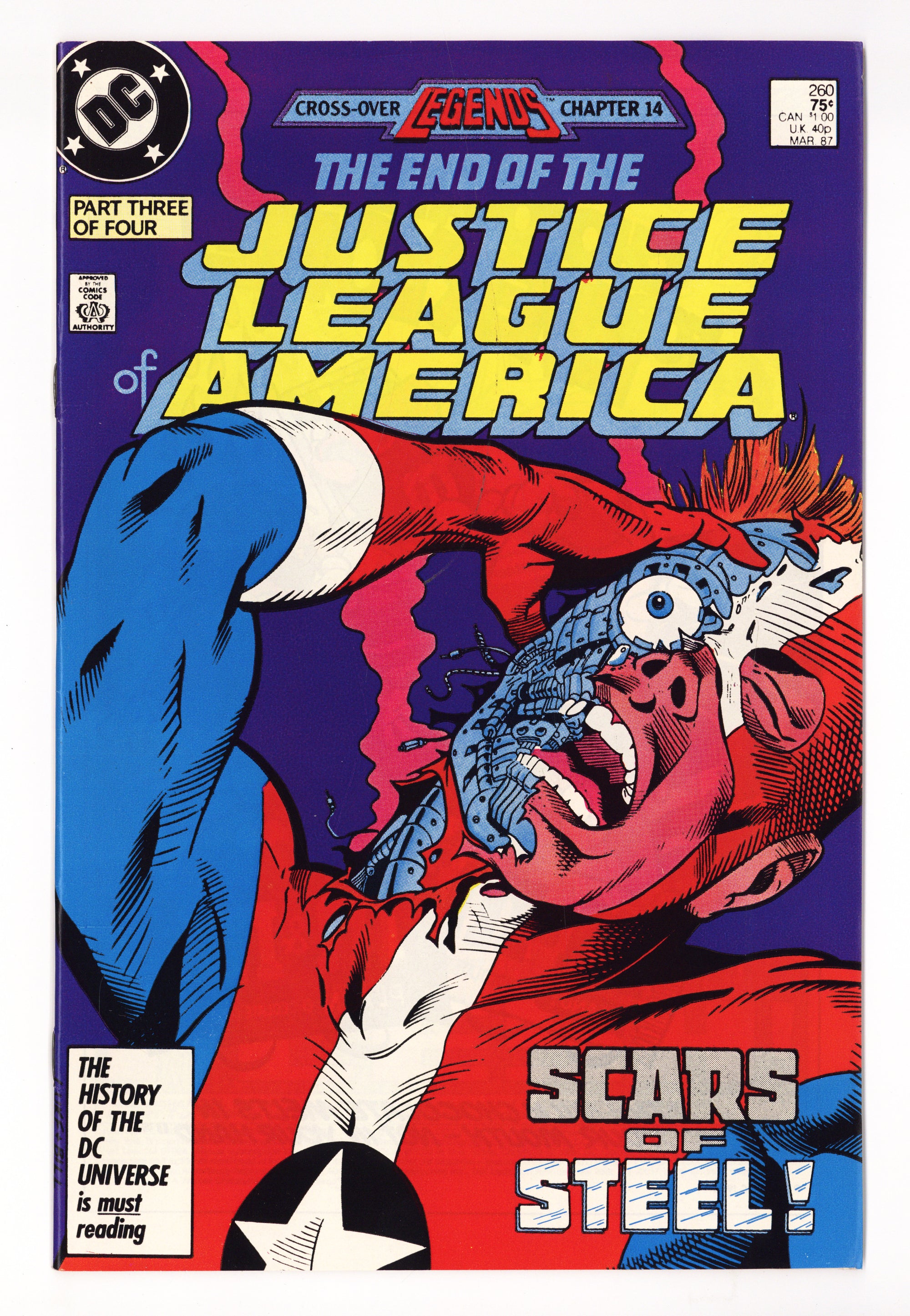 Justice League of America Vol 1 260 High Grade (1986) 