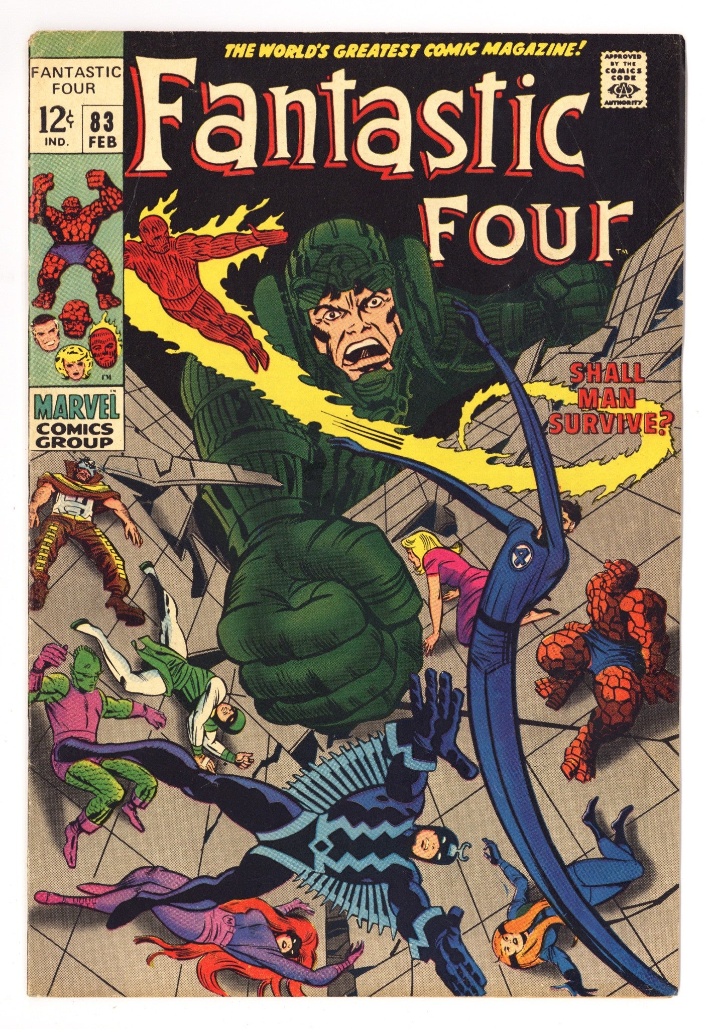 Fantastic Four Vol 1 83 FN- (5.5) (1969) 