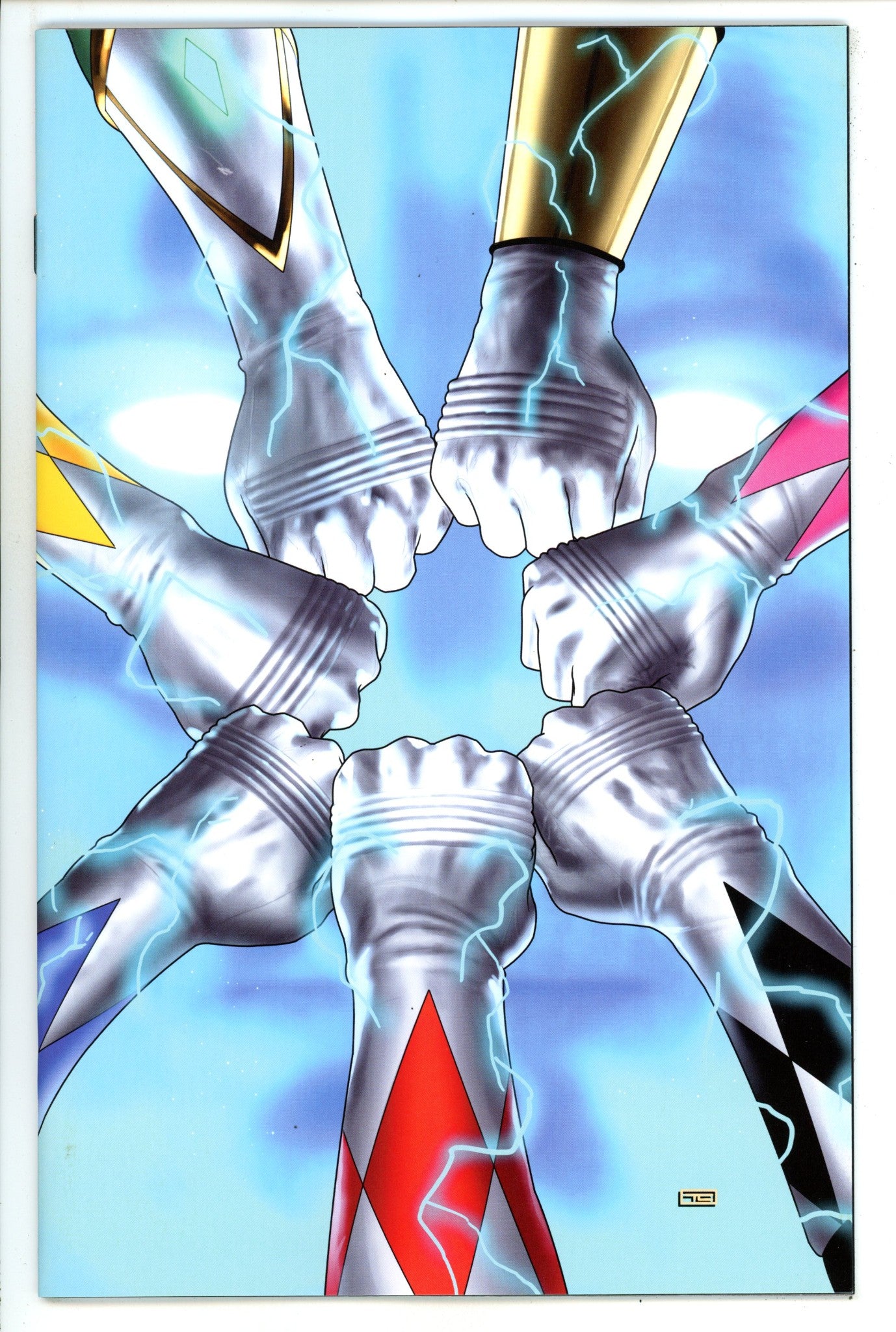 Mighty Morphin Power Rangers Darkest Hour 1 Clarke Virgin Incentive Variant NM (2024)