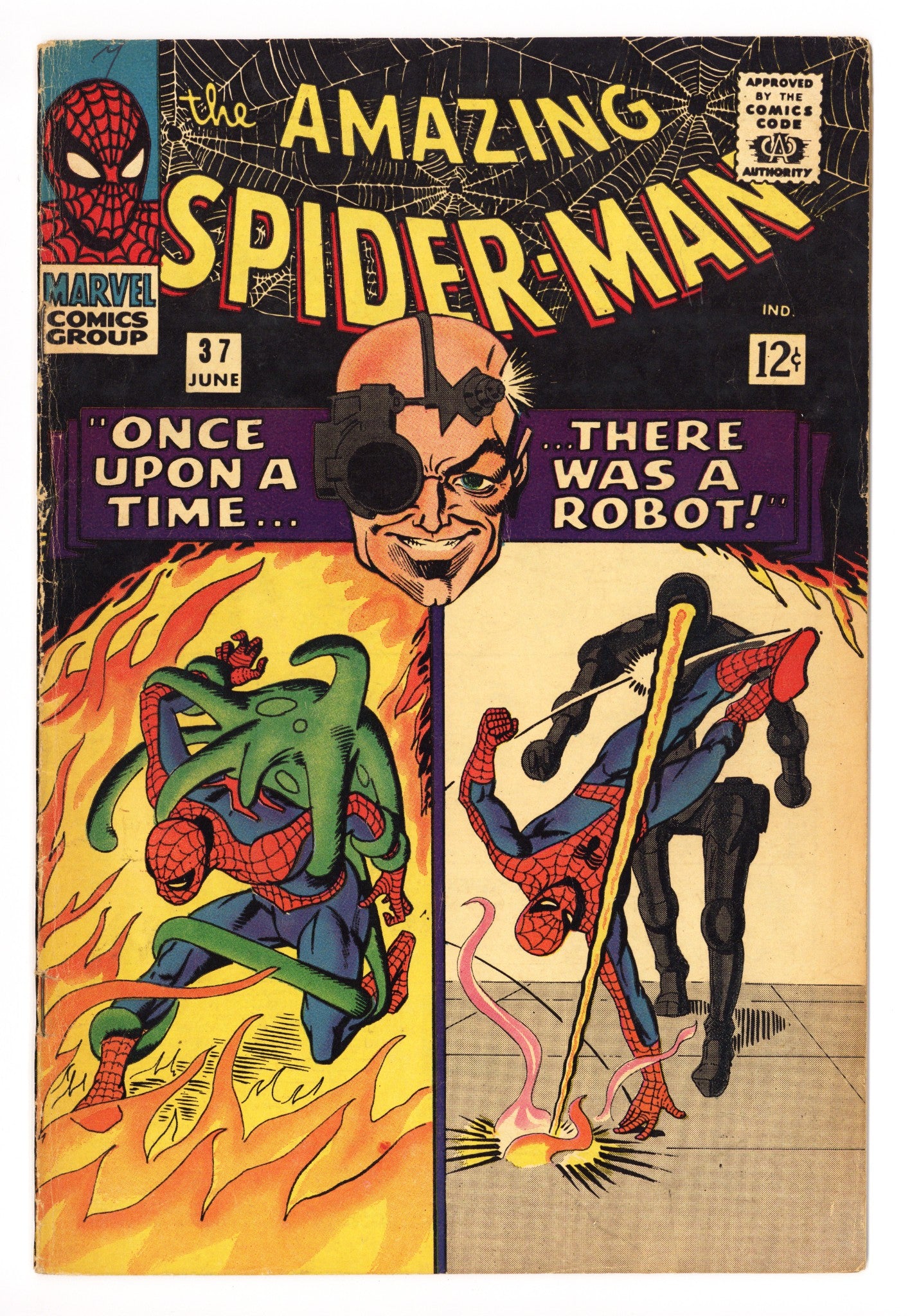 The Amazing Spider-Man Vol 1 37 VG (4.0) (1966) 