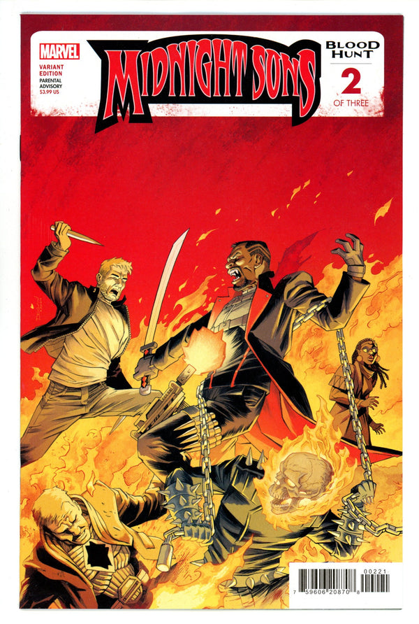 Midnight Sons: Blood Hunt 2 Shalvey Variant (2024)