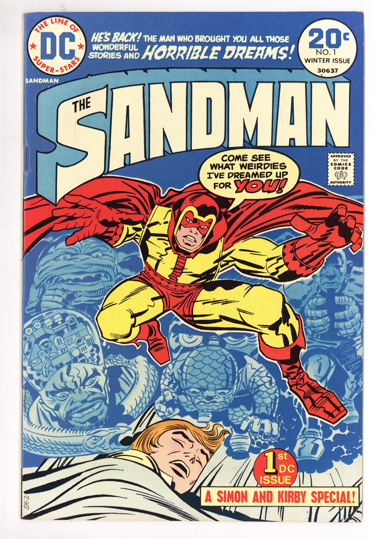 The Sandman Vol 1 1  FN/VF (7.0)   (1974)        