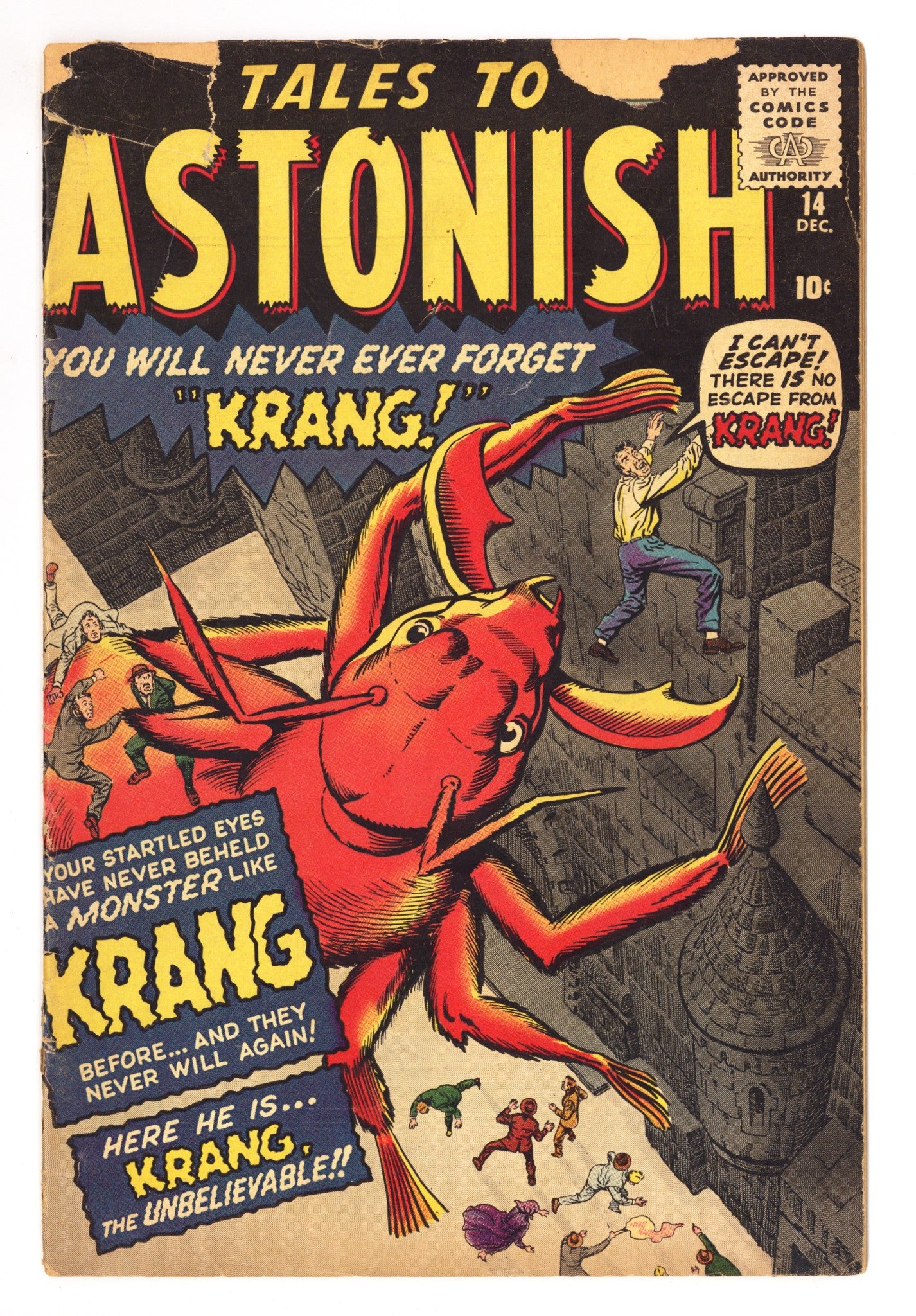 Tales to Astonish Vol 1 14 GD (2.0) (1960) 