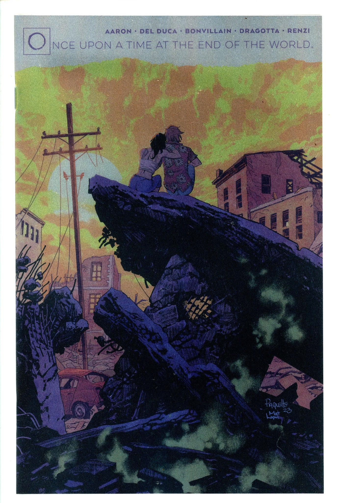 Once Upon A Time At End Of World 10 Paquette Foil Variant (2023)