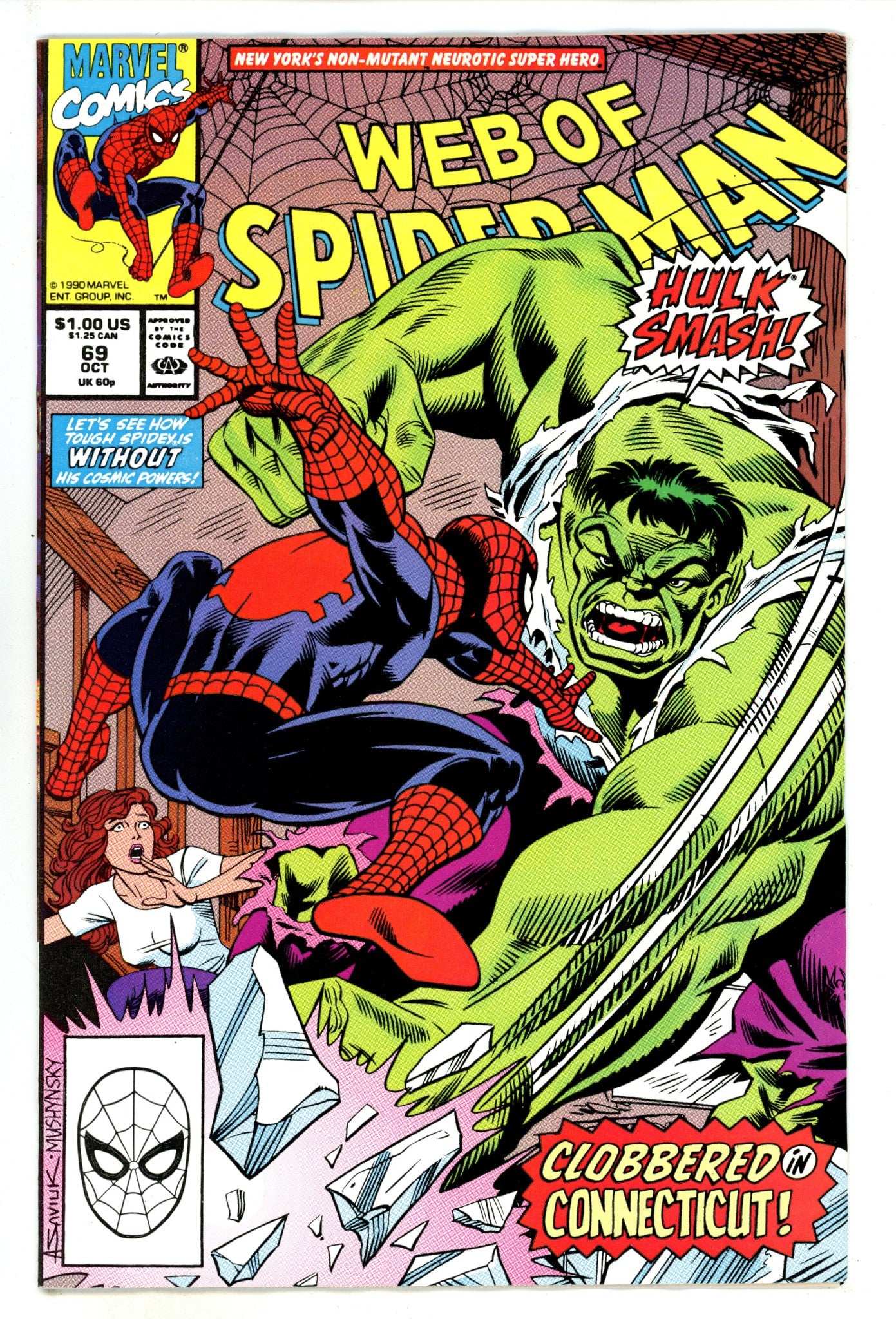 Web of Spider-Man Vol 1 69 High Grade (1990) 
