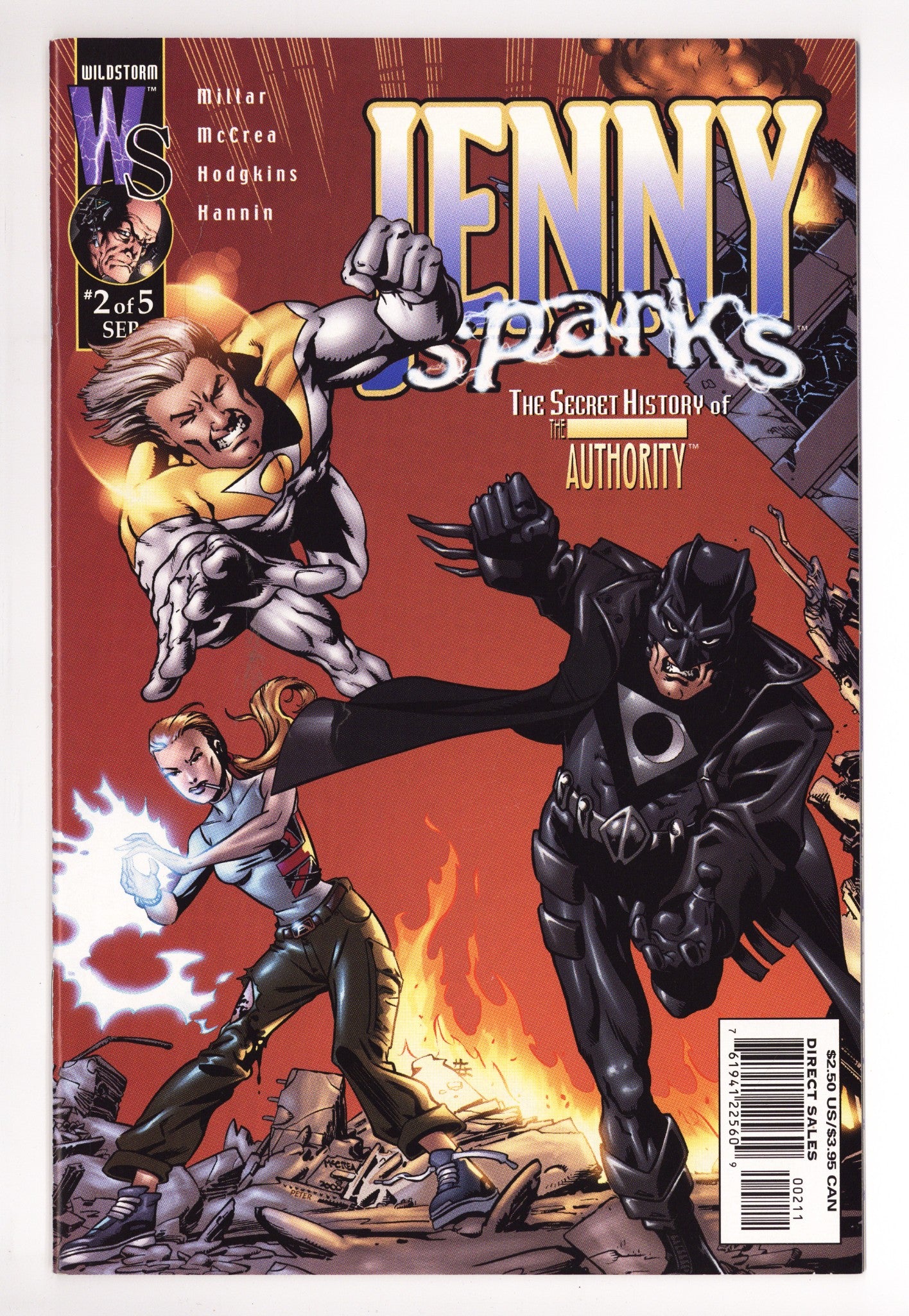 Jenny Sparks: The Secret History of the Authority 2 High Grade (2000) 