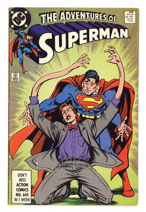 Adventures of Superman Vol 1 458 Mid Grade (1989)