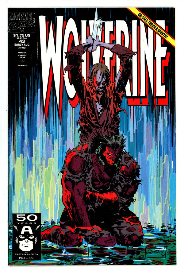 Wolverine Vol 2 43 Mid Grade (1991)