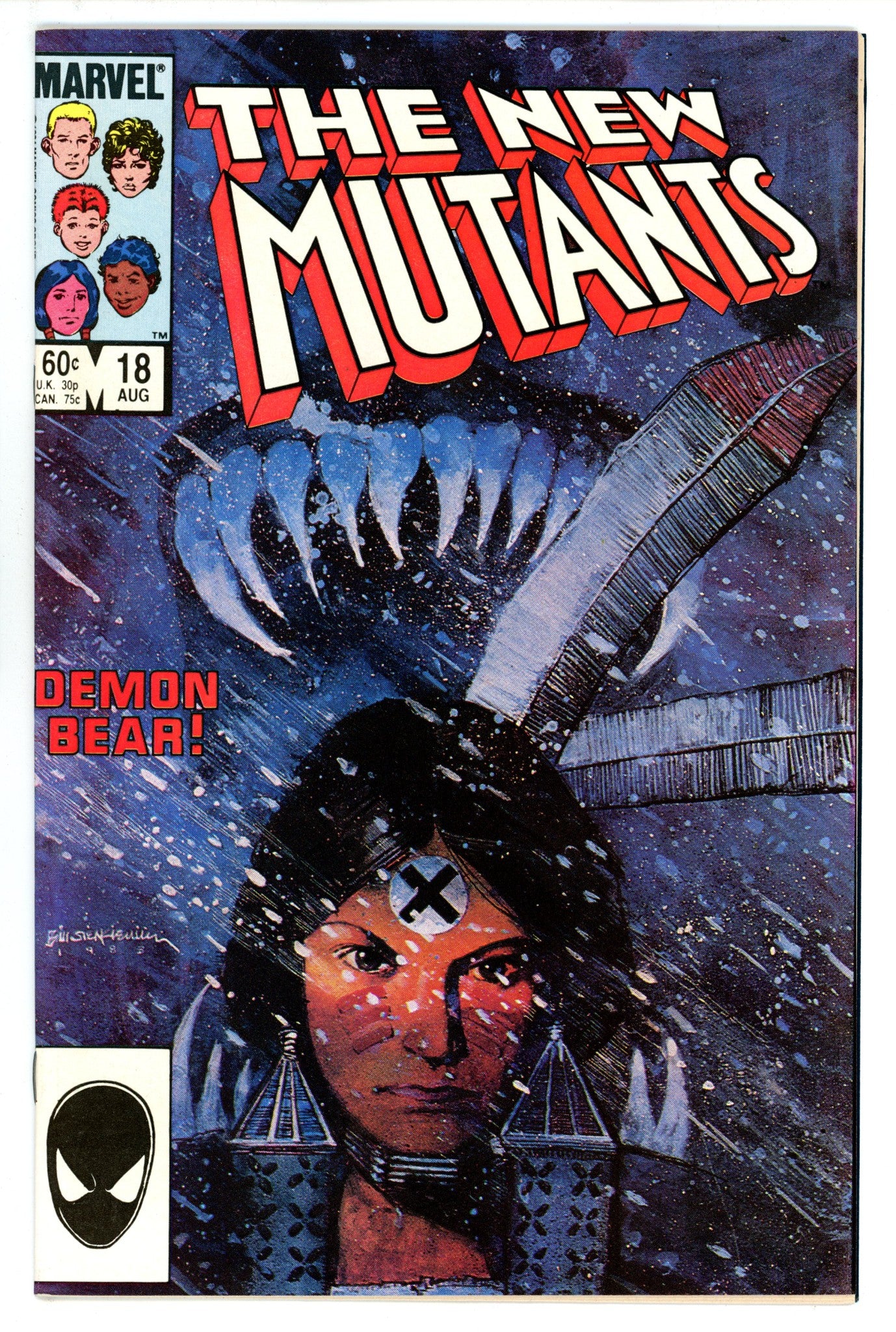 The New Mutants Vol 1 18 NM- (9.2) (1984) 