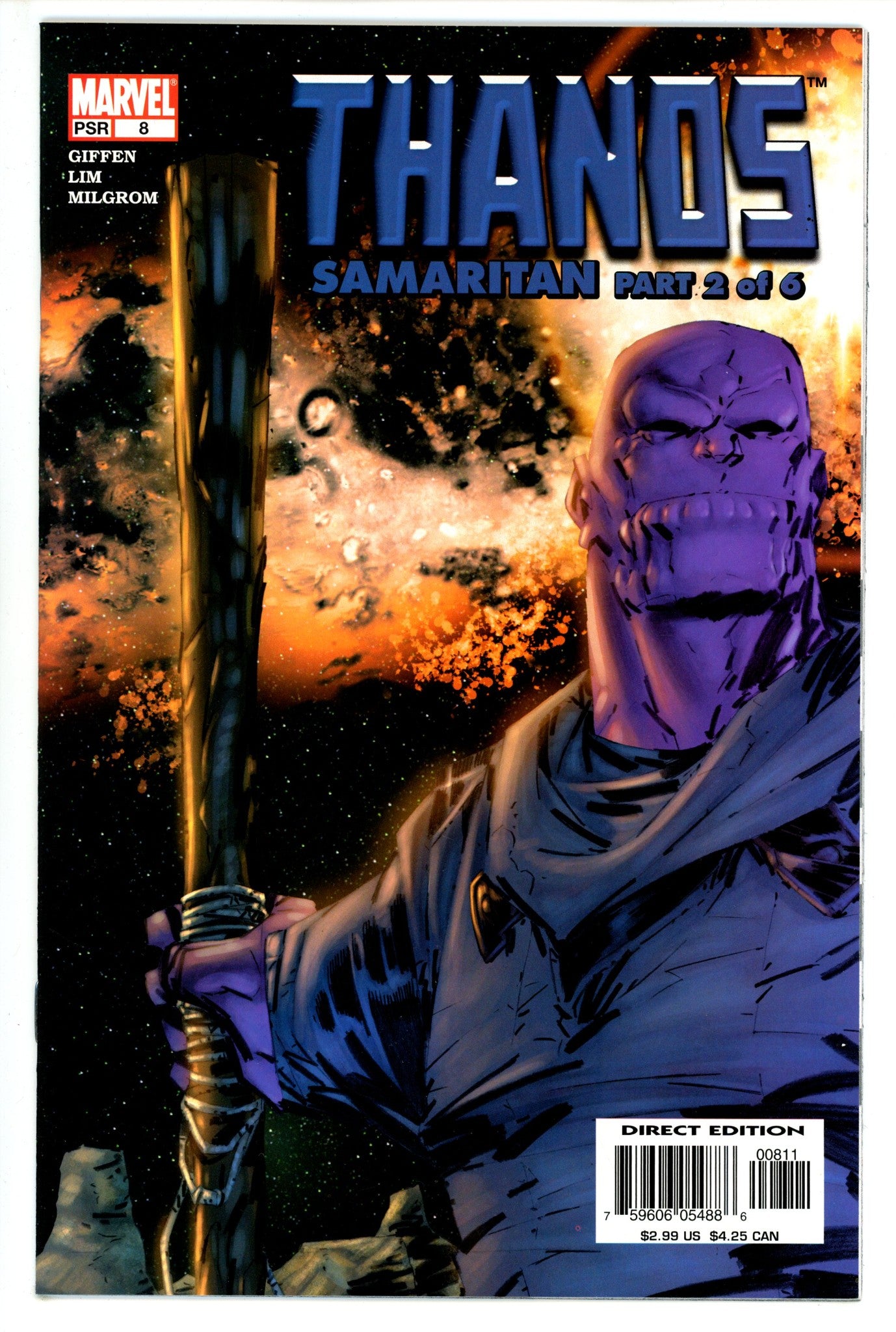 Thanos Vol 1 8 High Grade (2004) 