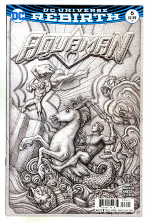 Aquaman Vol 8 6 Mid Grade (2016) Middleton Variant