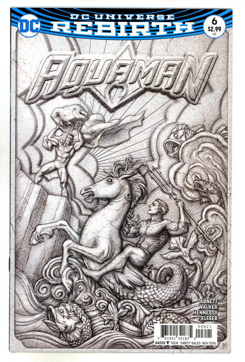 Aquaman Vol 8 6 Mid Grade (2016) Middleton Variant 