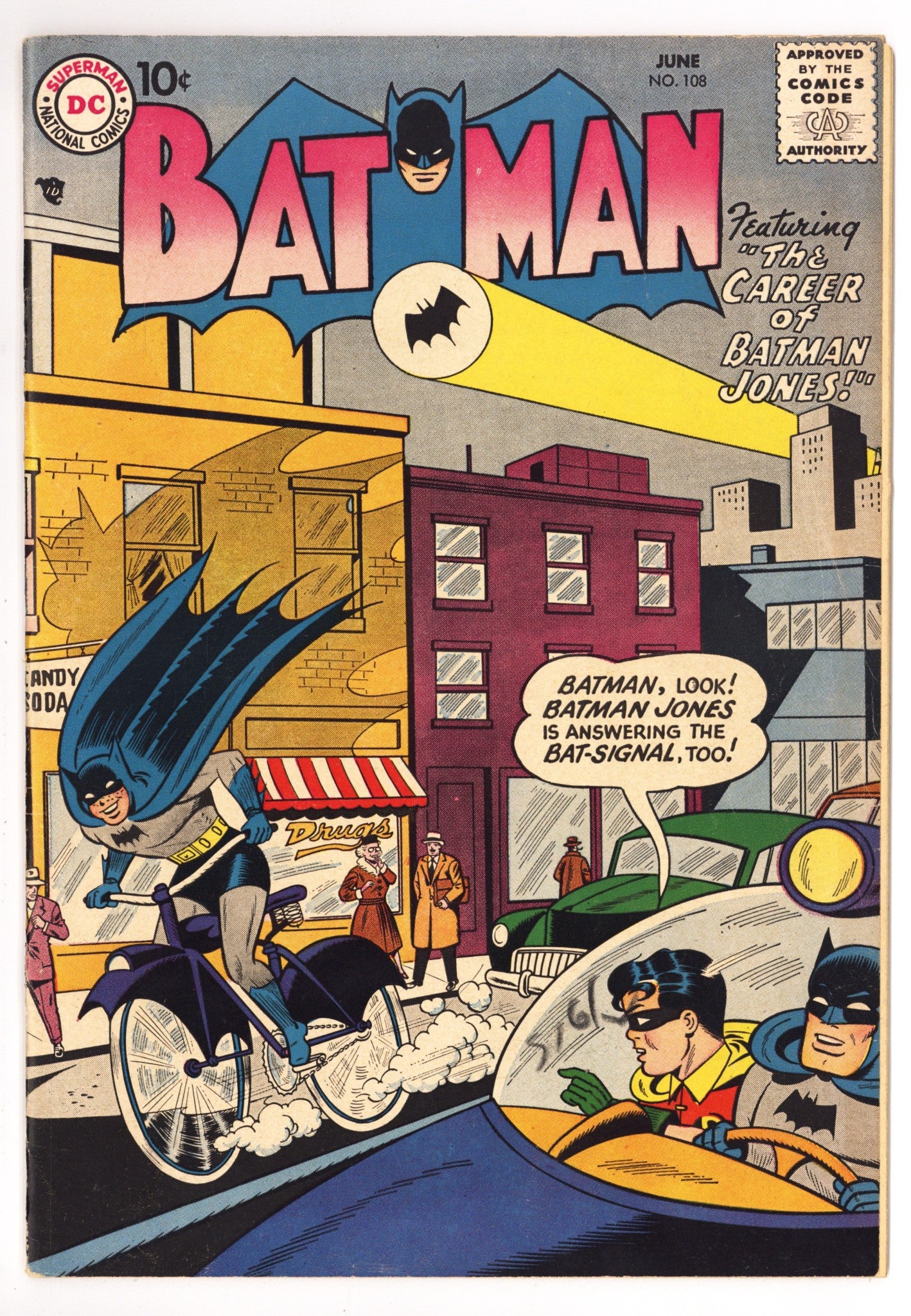 Batman Vol 1 108 FN- (5.5) (1957) 