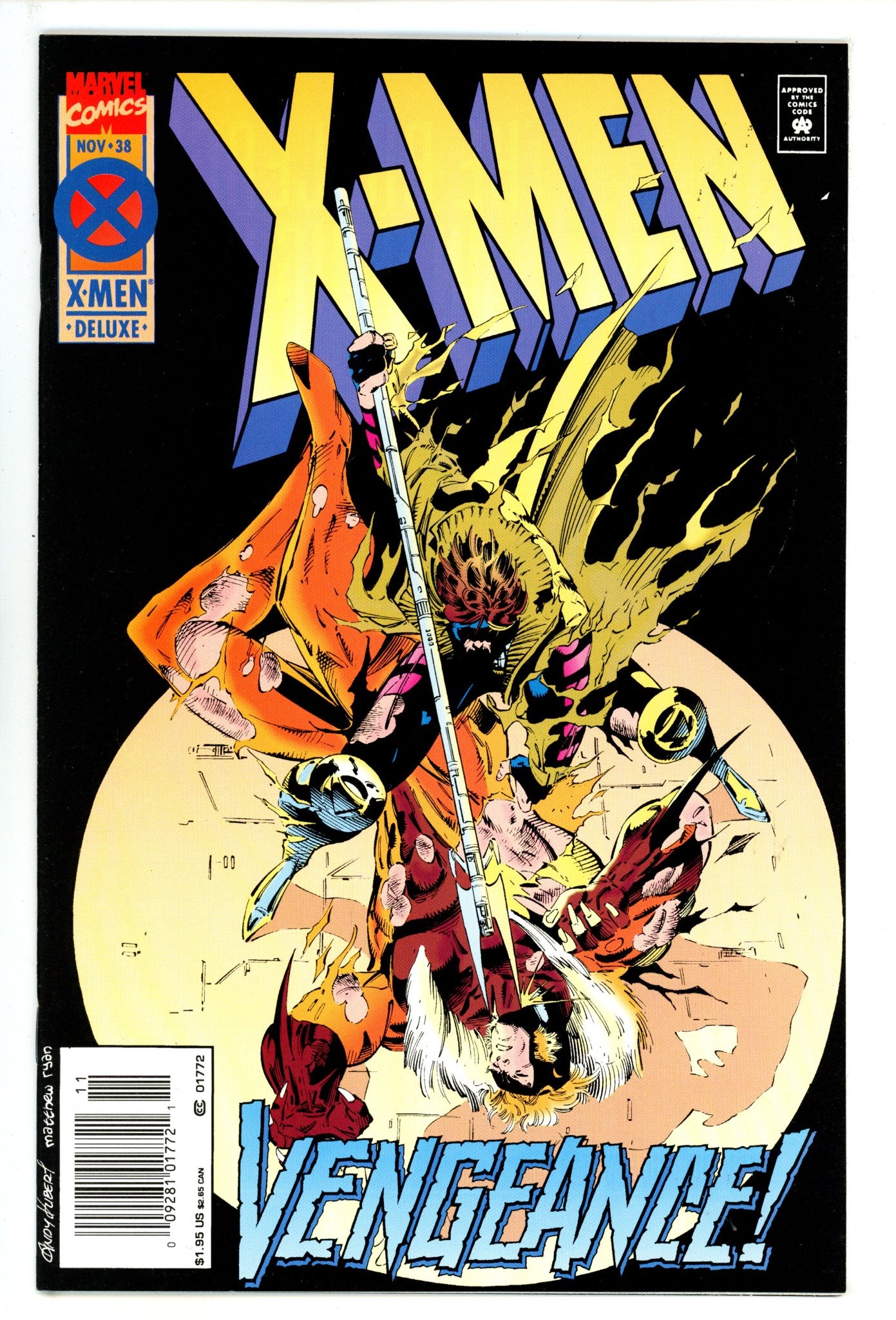 X-Men Vol 1 38 High Grade (1994) Newsstand 
