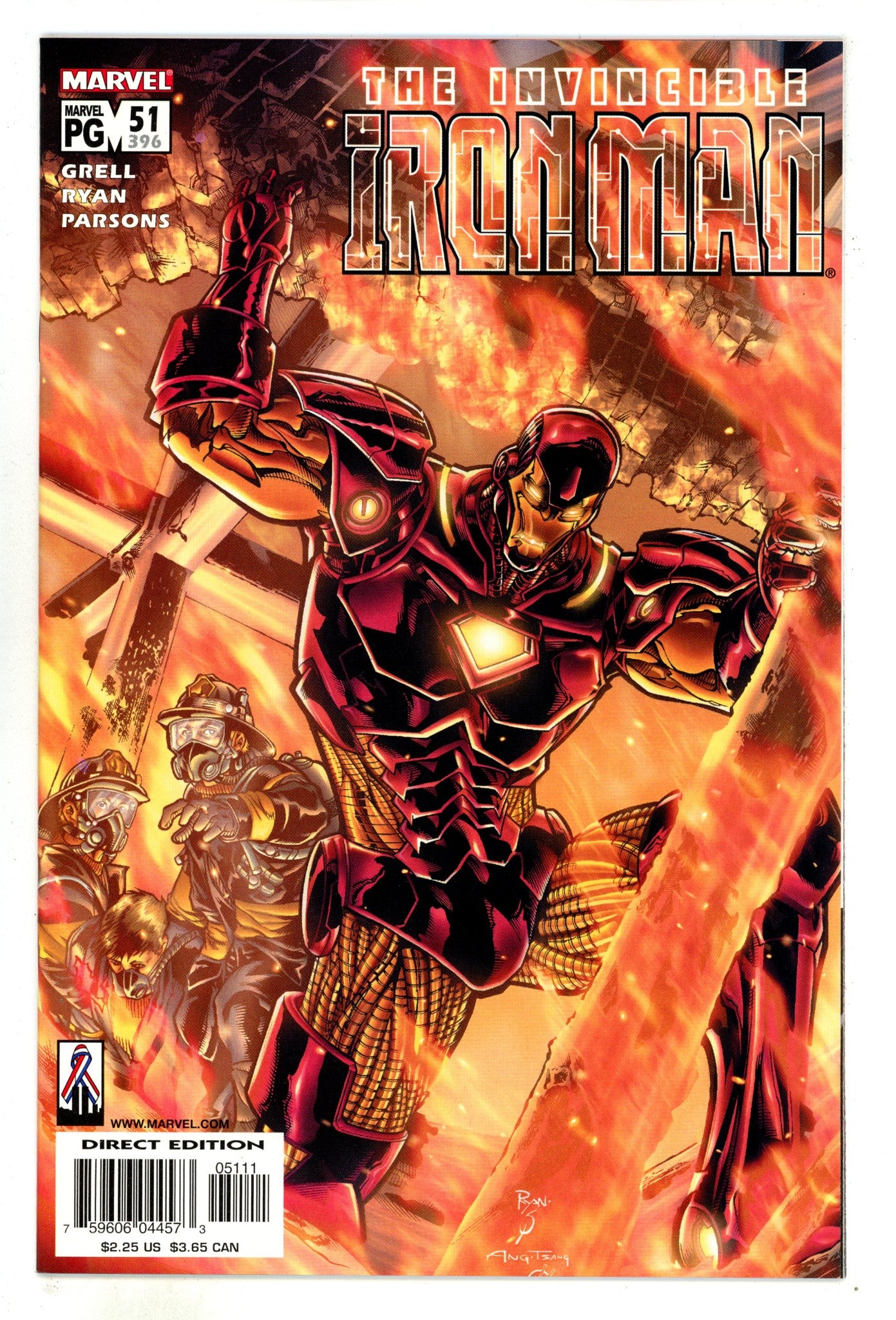Iron Man Vol 3 51 (396) High Grade (2002) 