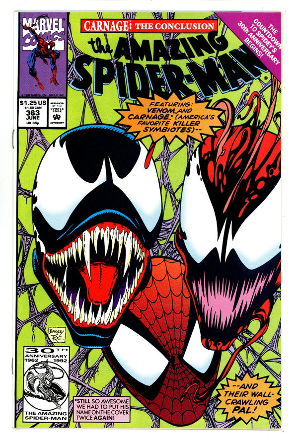 The Amazing Spider-Man Vol 1 363 VF/NM (9.0) (1992)