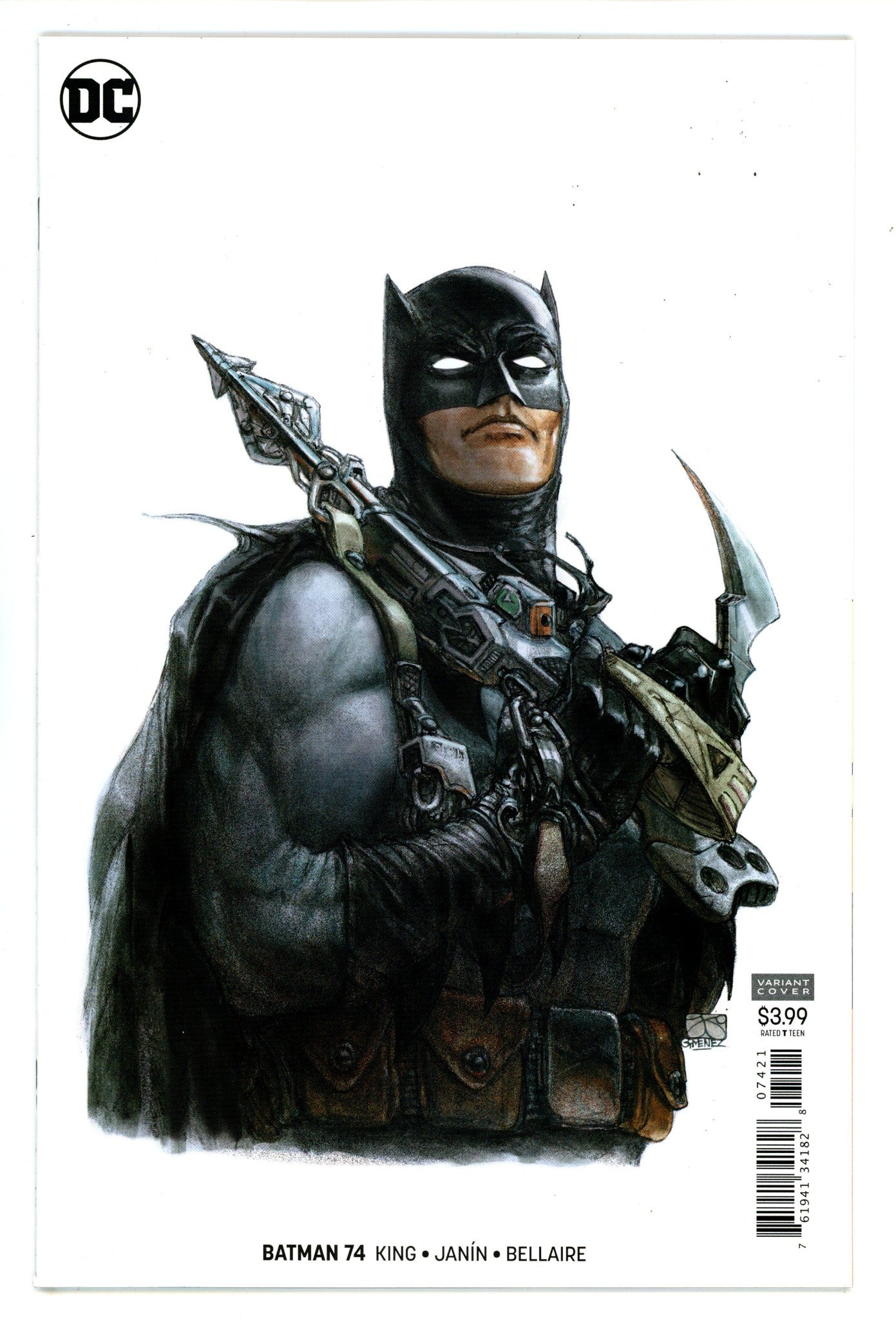 Batman Vol 3 74 High Grade (2019) Gimenez Variant 