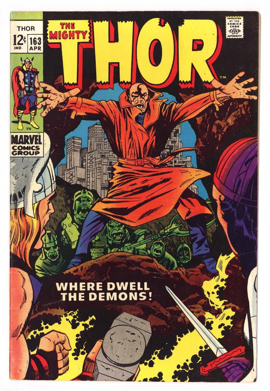 Thor Vol 1 163 FN- (5.5) (1969) 