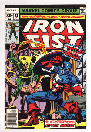Iron Fist Vol 1 12 Mid Grade (1977)