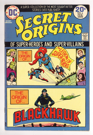 Secret Origins Vol 2 6 Mid Grade (1974)