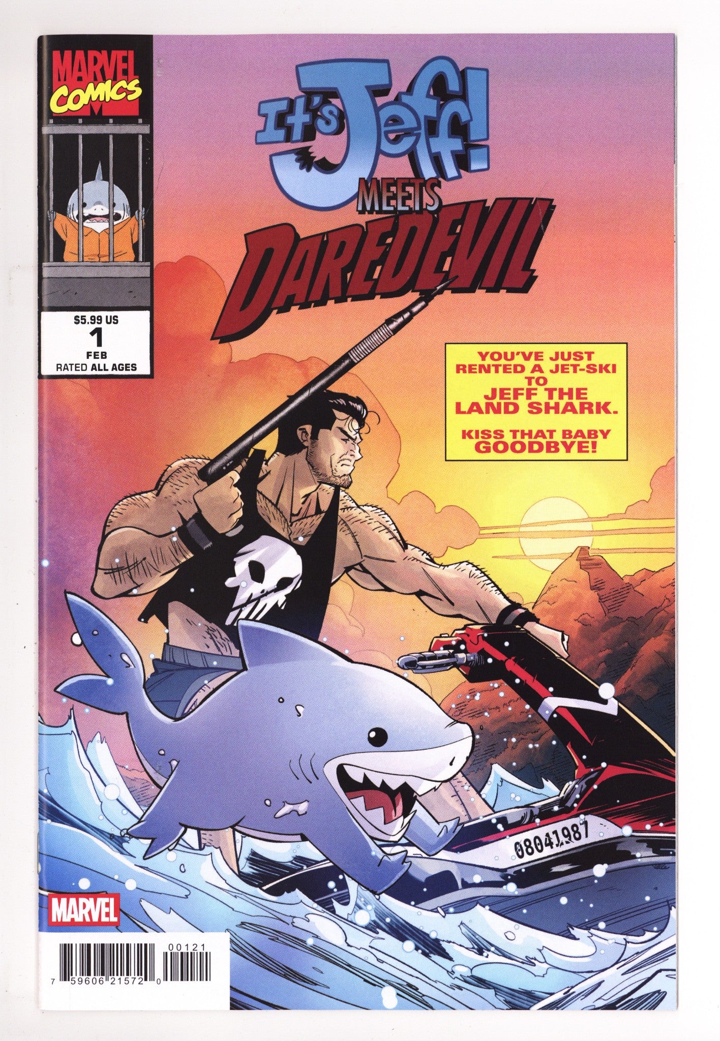 It's Jeff Meets Daredevil 1 Nicuolo Variant (2026)