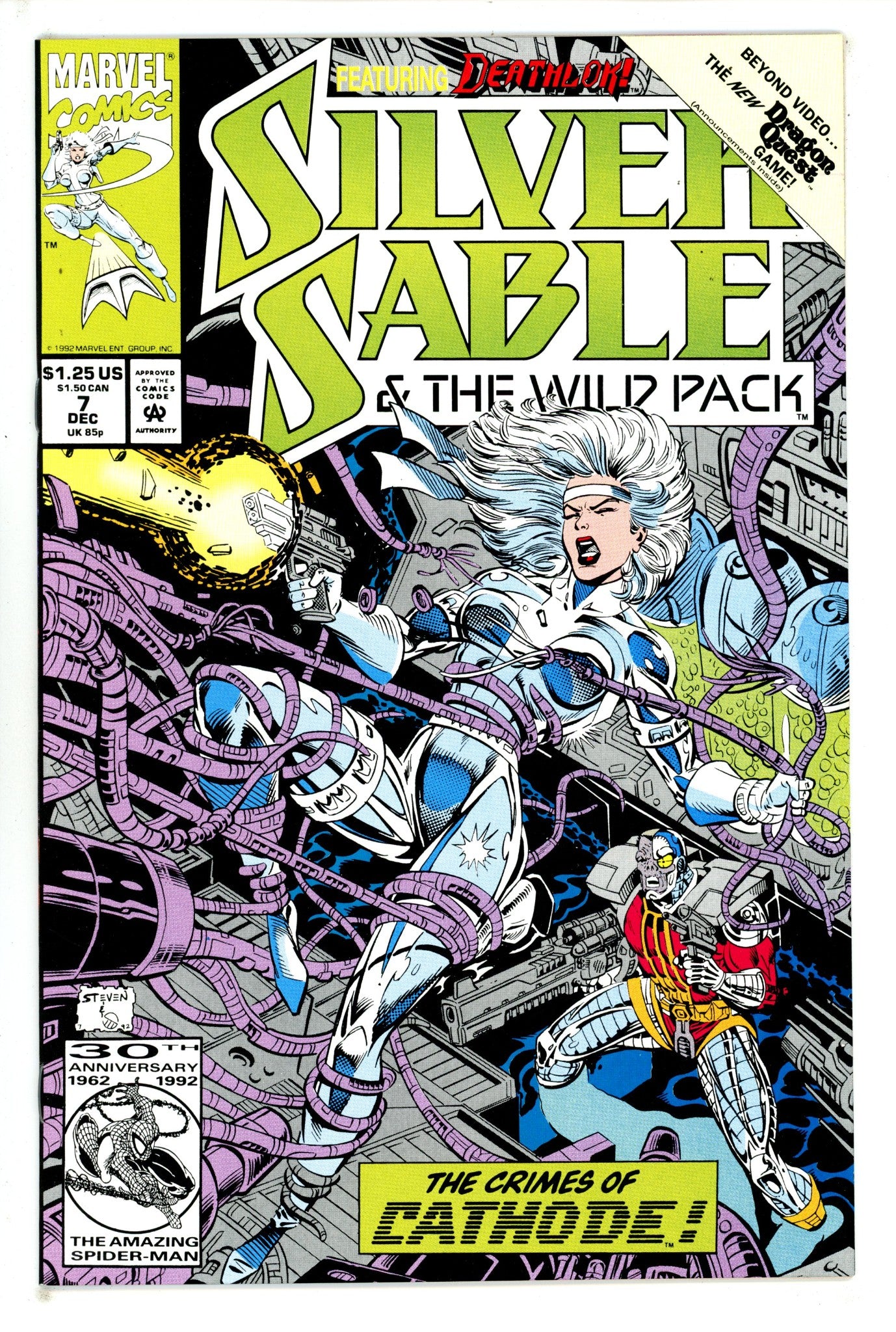 Silver Sable and the Wild Pack 7 (1992)